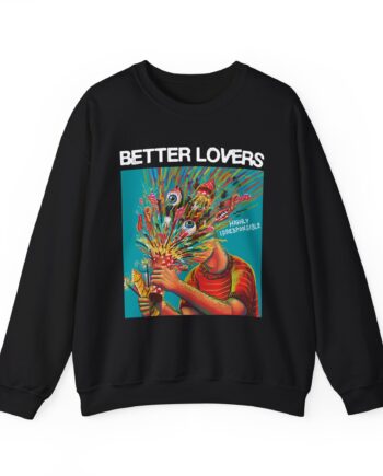 Better Lovers Highly Irresponsible Album Art Unisex Heavy Blend™ Crewneck Sweatshirt