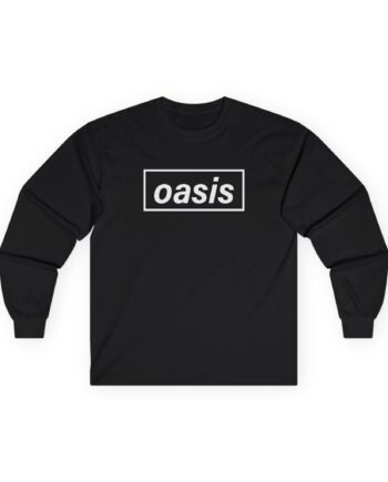 Oasis Decca Logo Unisex Ultra Cotton Long Sleeve Tee