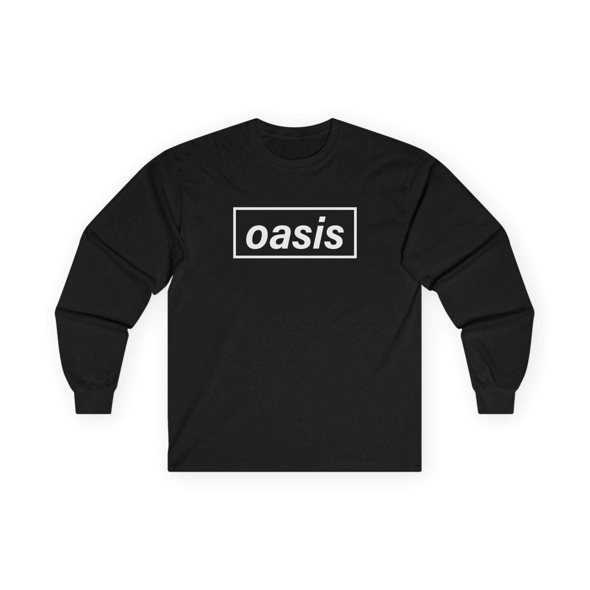 Oasis Decca Logo Unisex Ultra Cotton Long Sleeve Tee