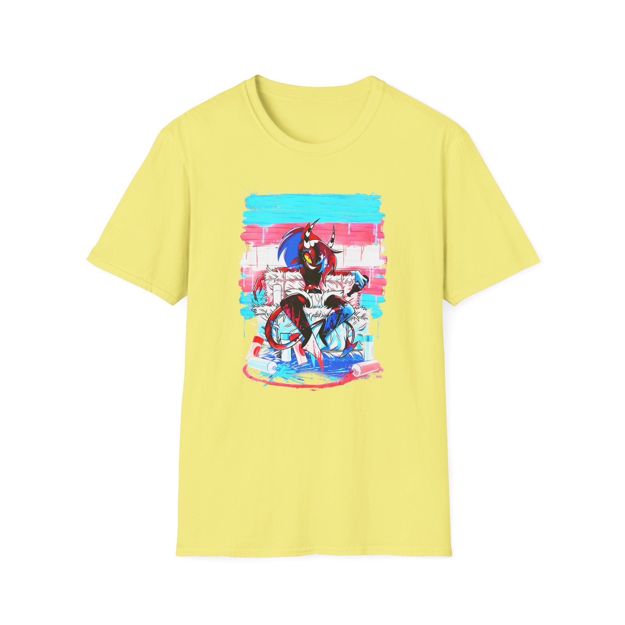 Helluva Boss Sallie May Micro Ribbed Unisex Softstyle T-Shirt