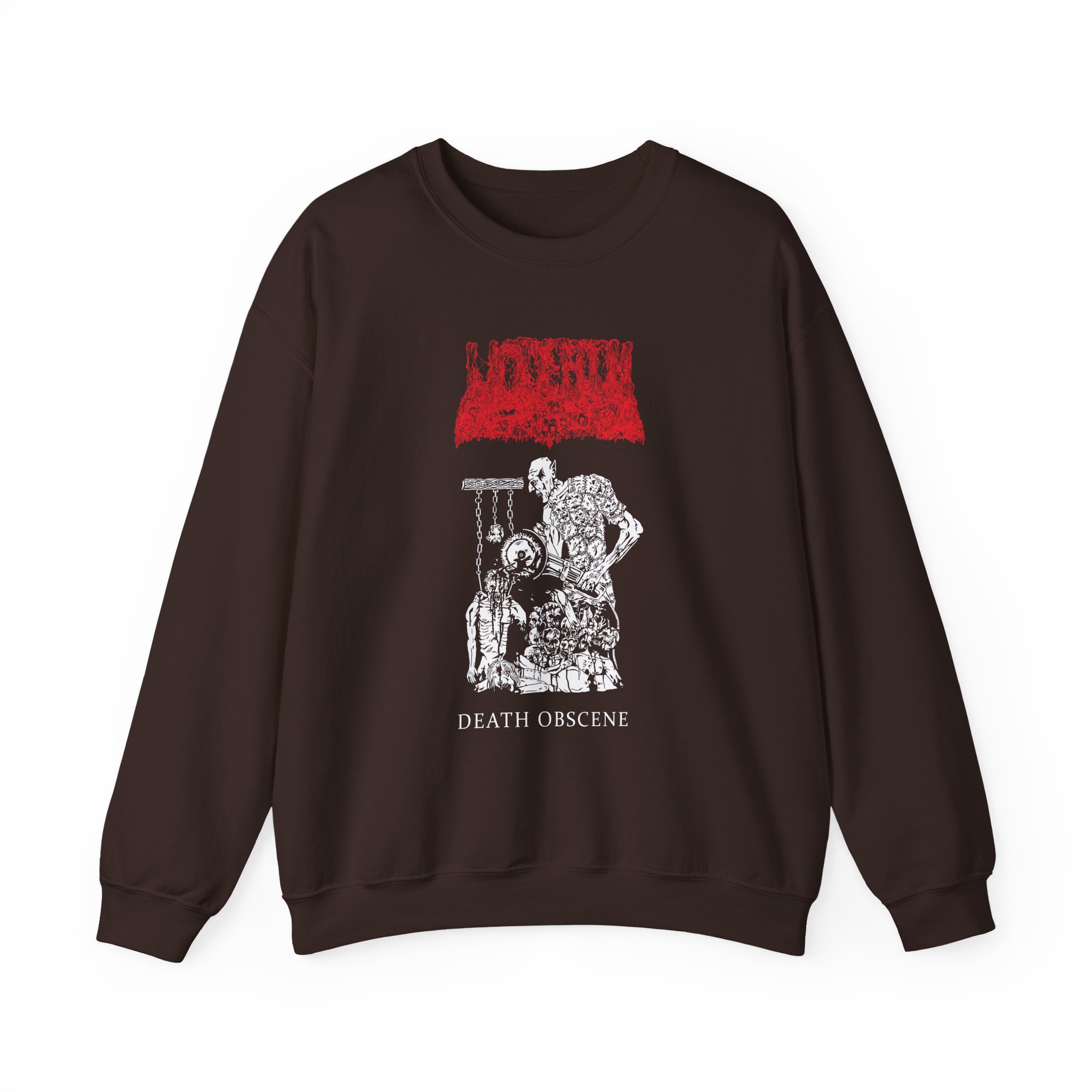 Undeath Death Obscene Unisex Heavy Blendâ„¢ Crewneck Sweatshirt