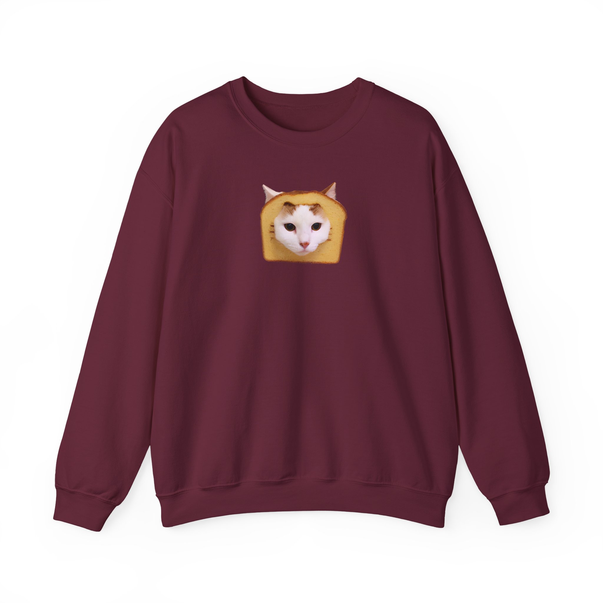 William Osman Bread Cat Unisex Heavy Blendâ„¢ Crewneck Sweatshirt