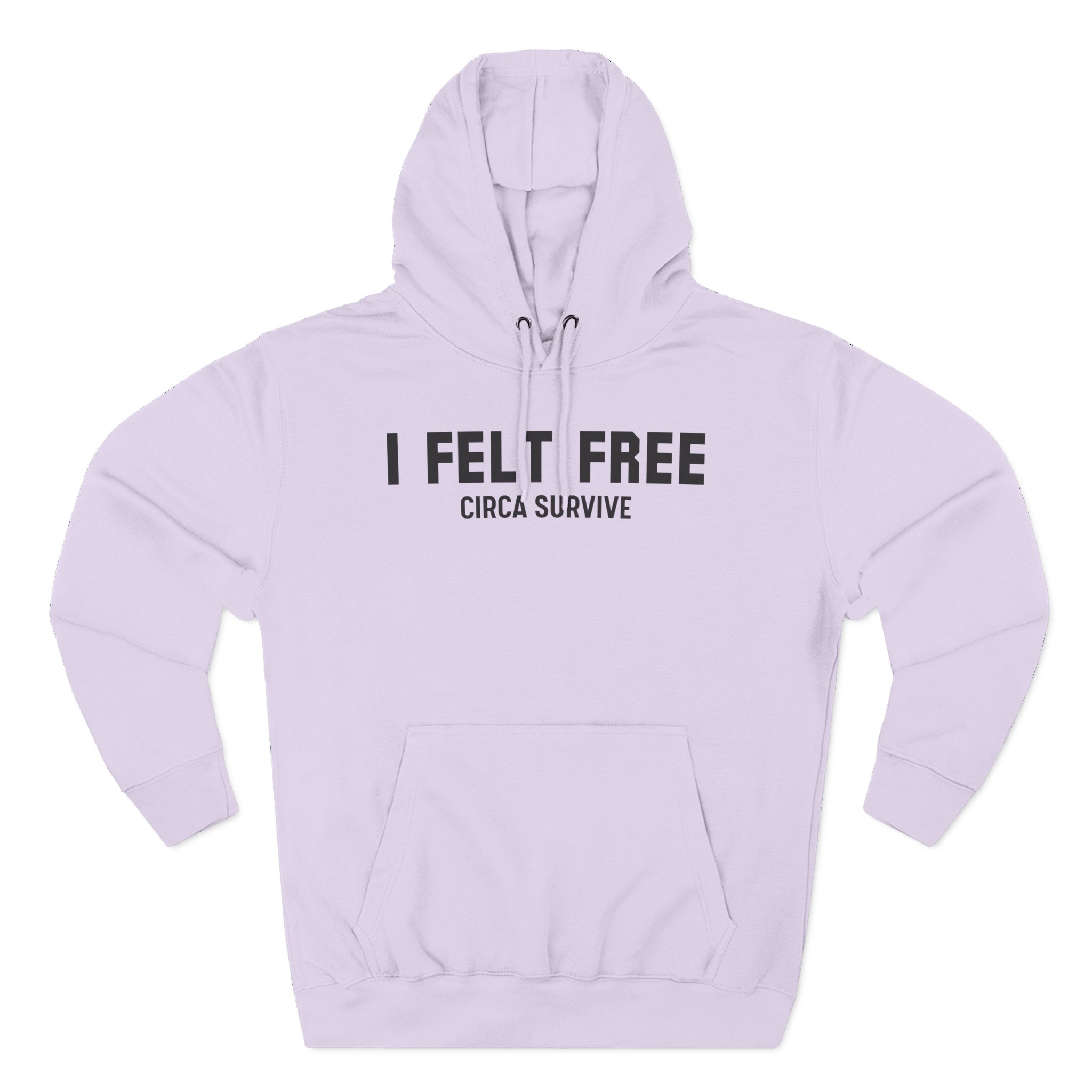 Circa Survive I Felt Free Three-Panel Fleece Hoodie