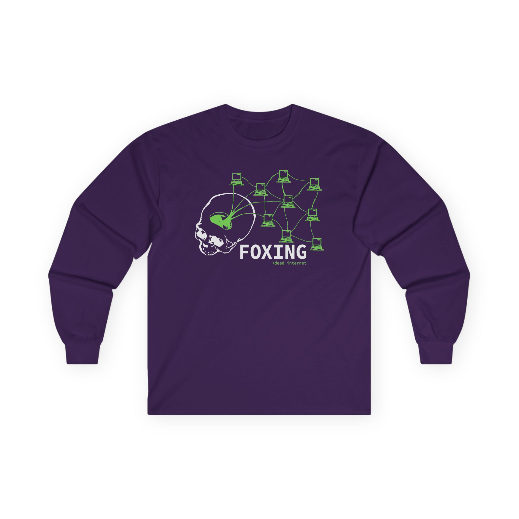 Foxing Dead Internet Unisex Ultra Cotton Long Sleeve Tee