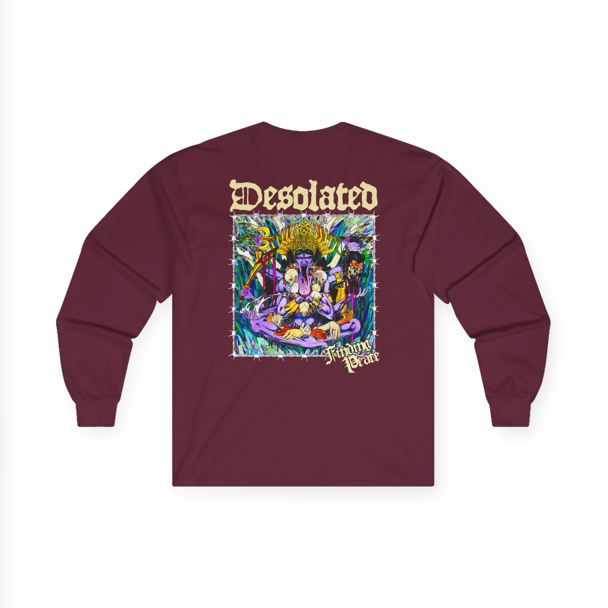 Desolated Finding Peace Unisex Ultra Cotton Long Sleeve Tee