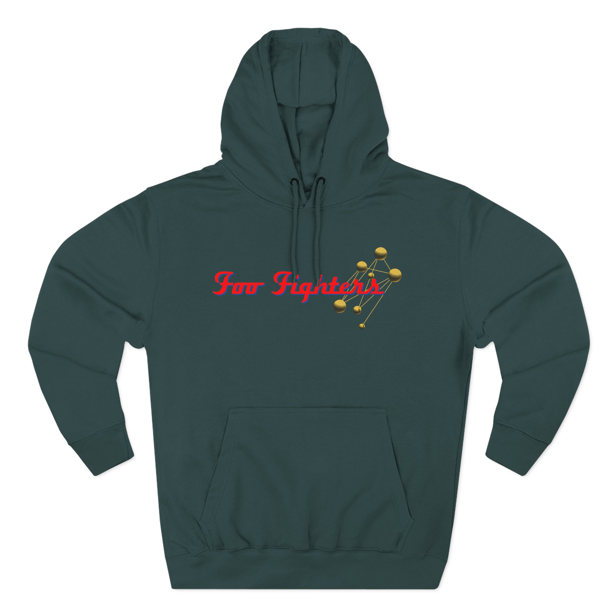 Foo Fighters Molecules Three-Panel Fleece Hoodie