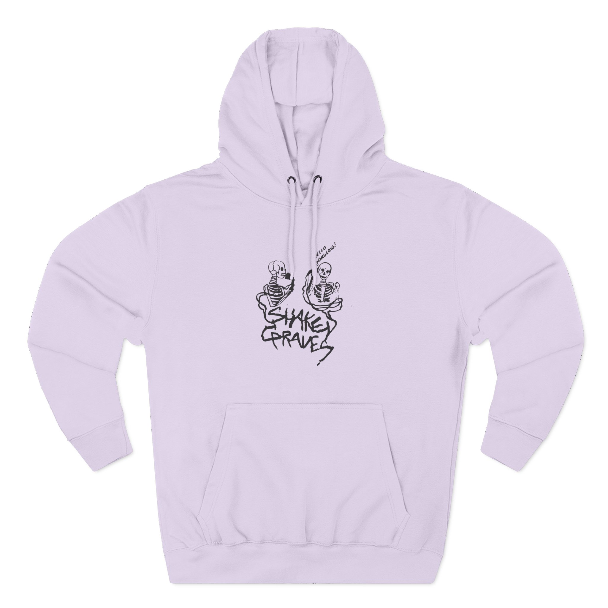 Shakey Graves Hello Gorgeous? Three-Panel Fleece Hoodie