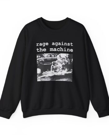 Rage Against the Machine Self-immolation Unisex Heavy Blend™ Crewneck Sweatshirt