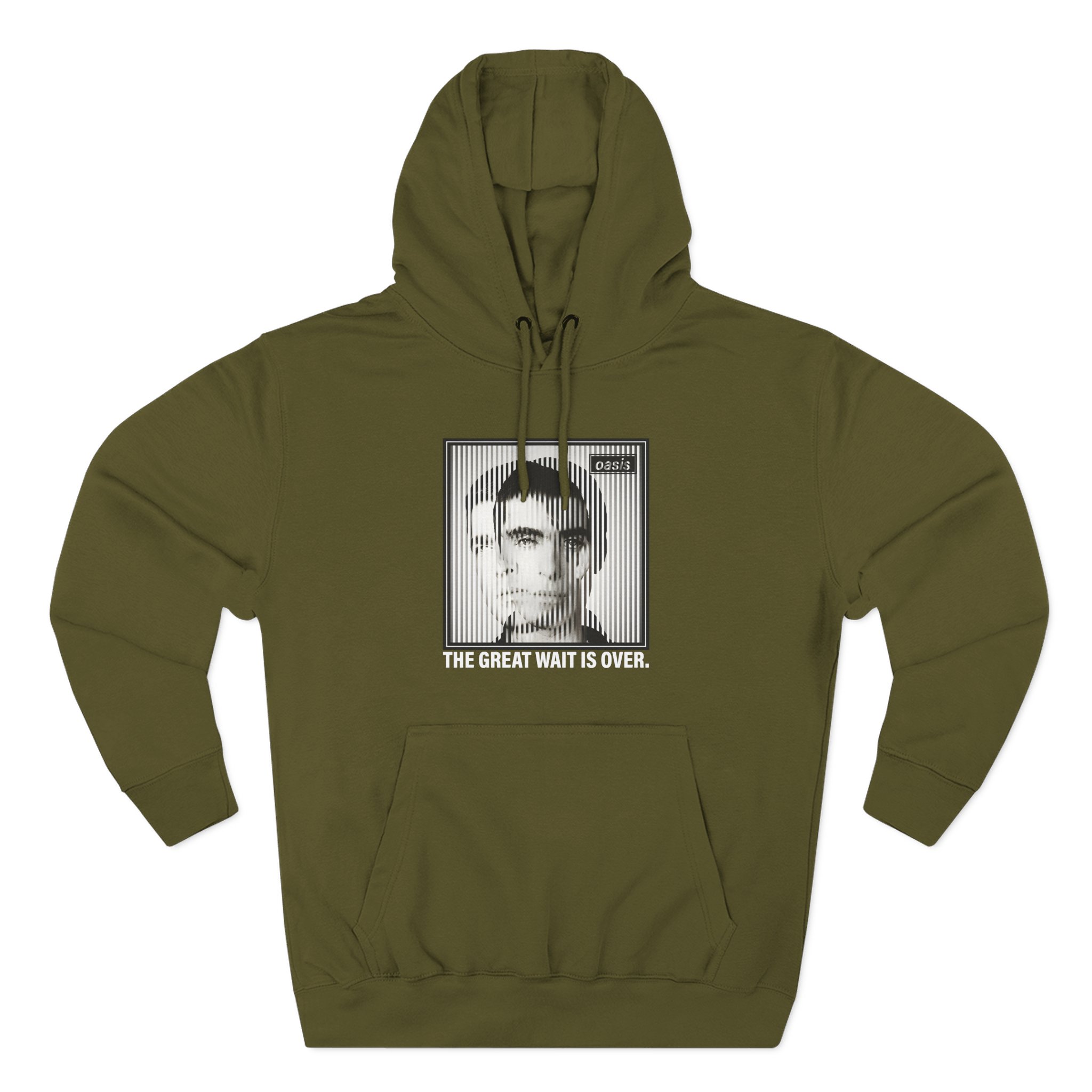 Oasis The Great Wait Is Over Three-Panel Fleece Hoodie