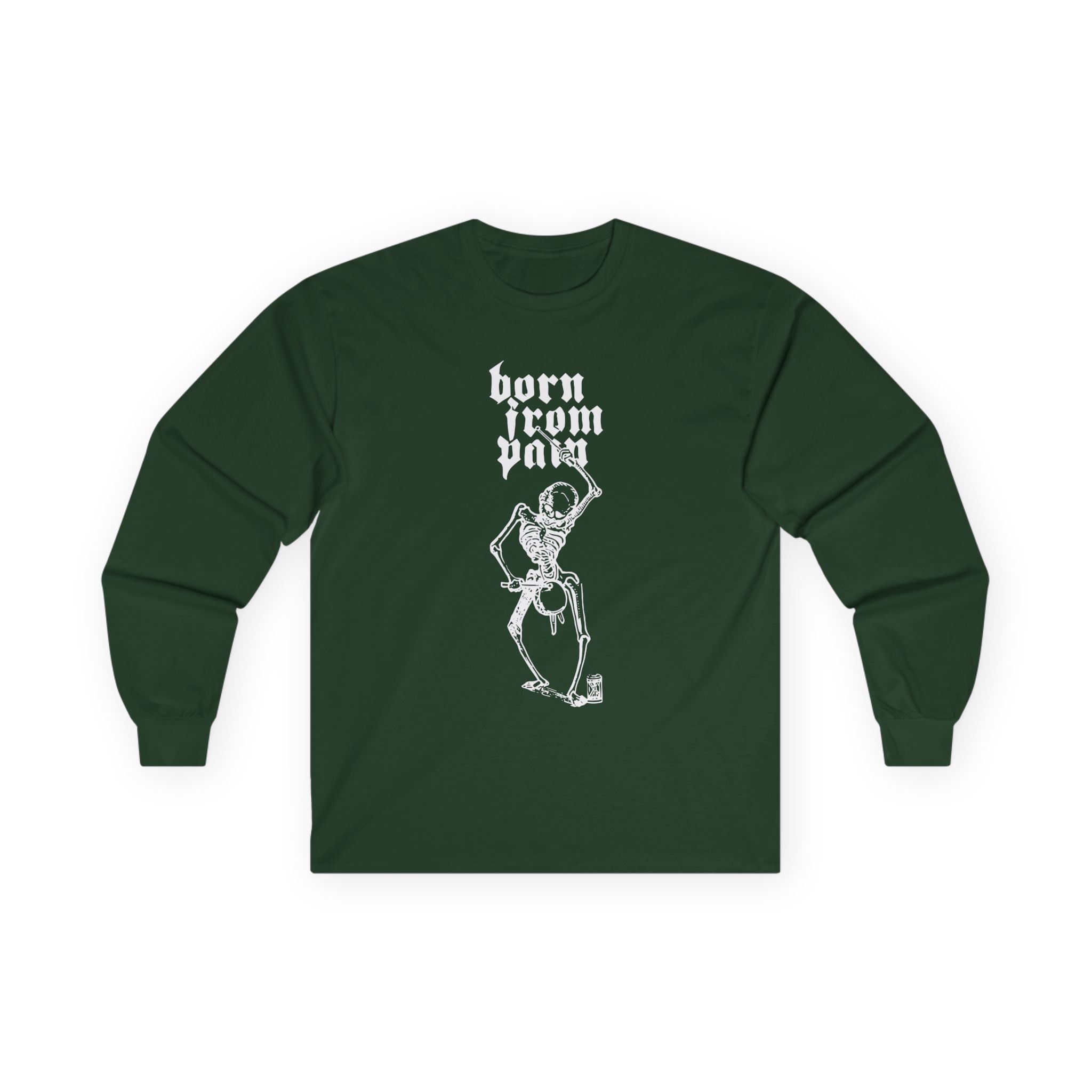 Born From Pain Marching to the Beat of Death Unisex Ultra Cotton Long Sleeve Tee
