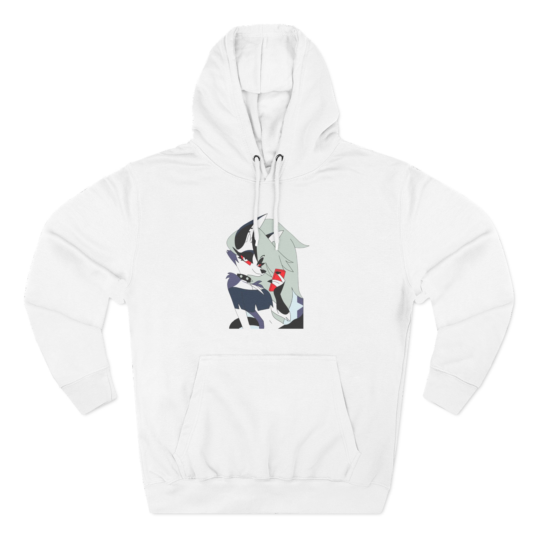 Helluva Boss Loona Three-Panel Fleece Hoodie