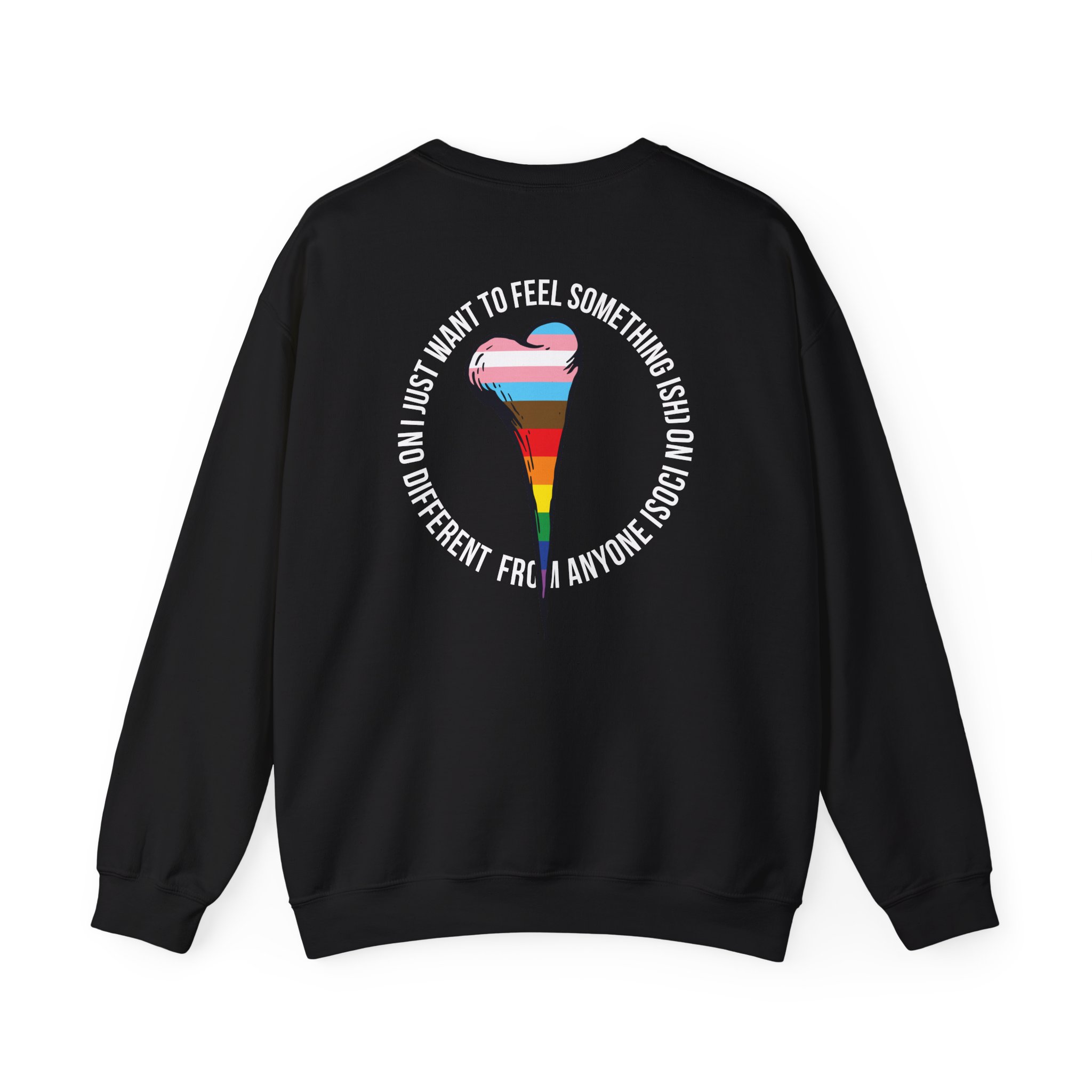 The Used to Feel Something Unisex Heavy Blendâ„¢ Crewneck Sweatshirt