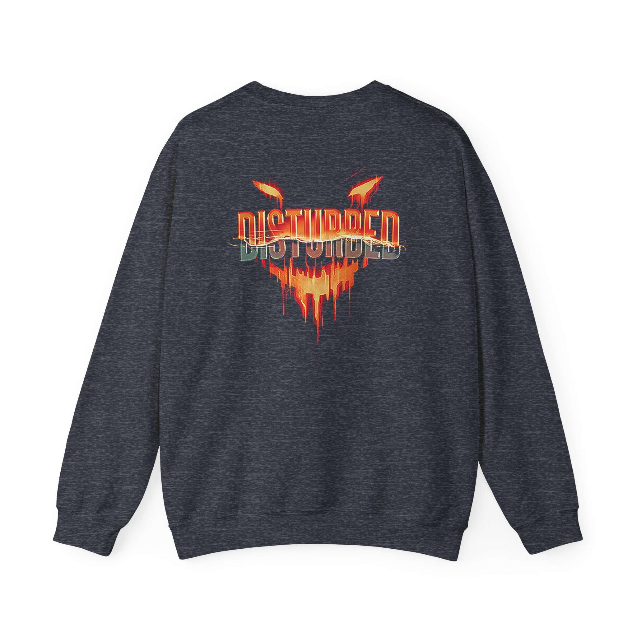 Disturbed Divisive Album Art Unisex Heavy Blendâ„¢ Crewneck Sweatshirt