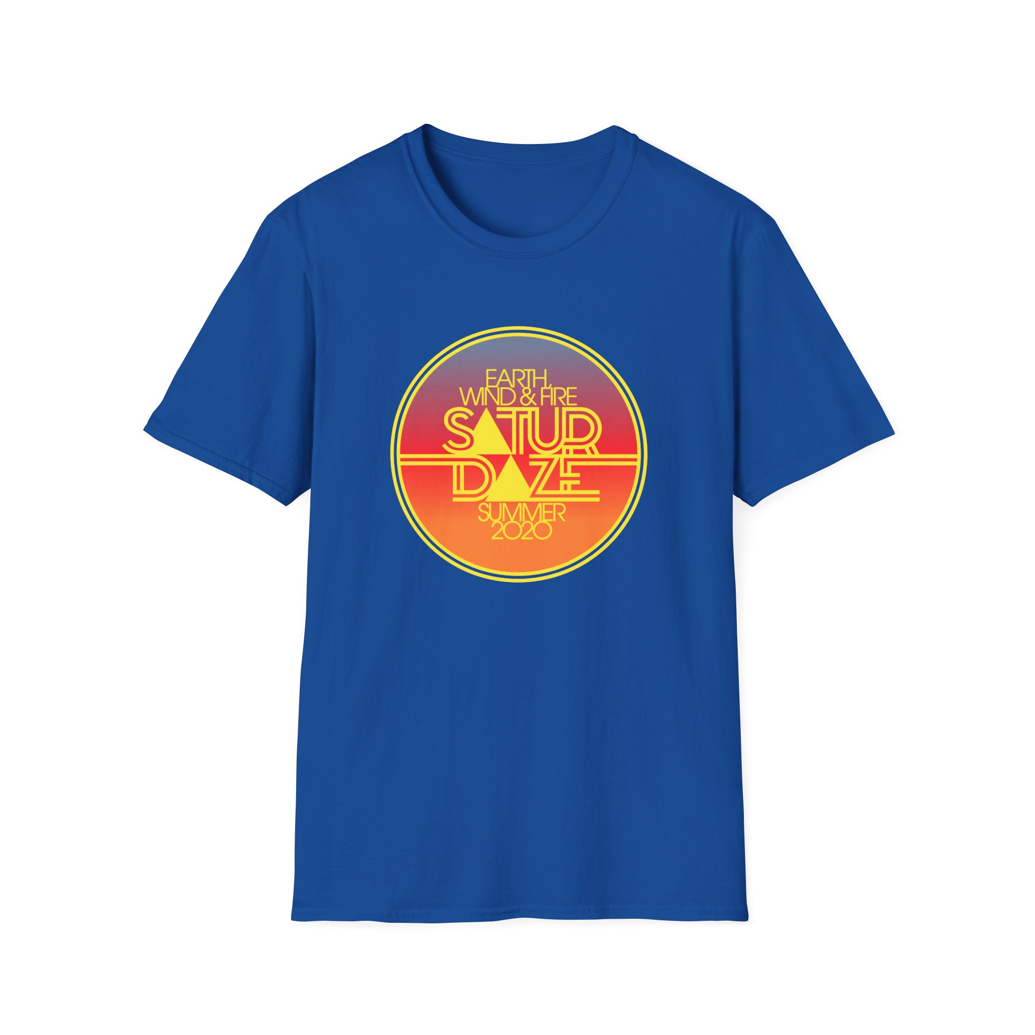 Earth Wind & Fire Saturdaze Unisex Softstyle T-Shirt