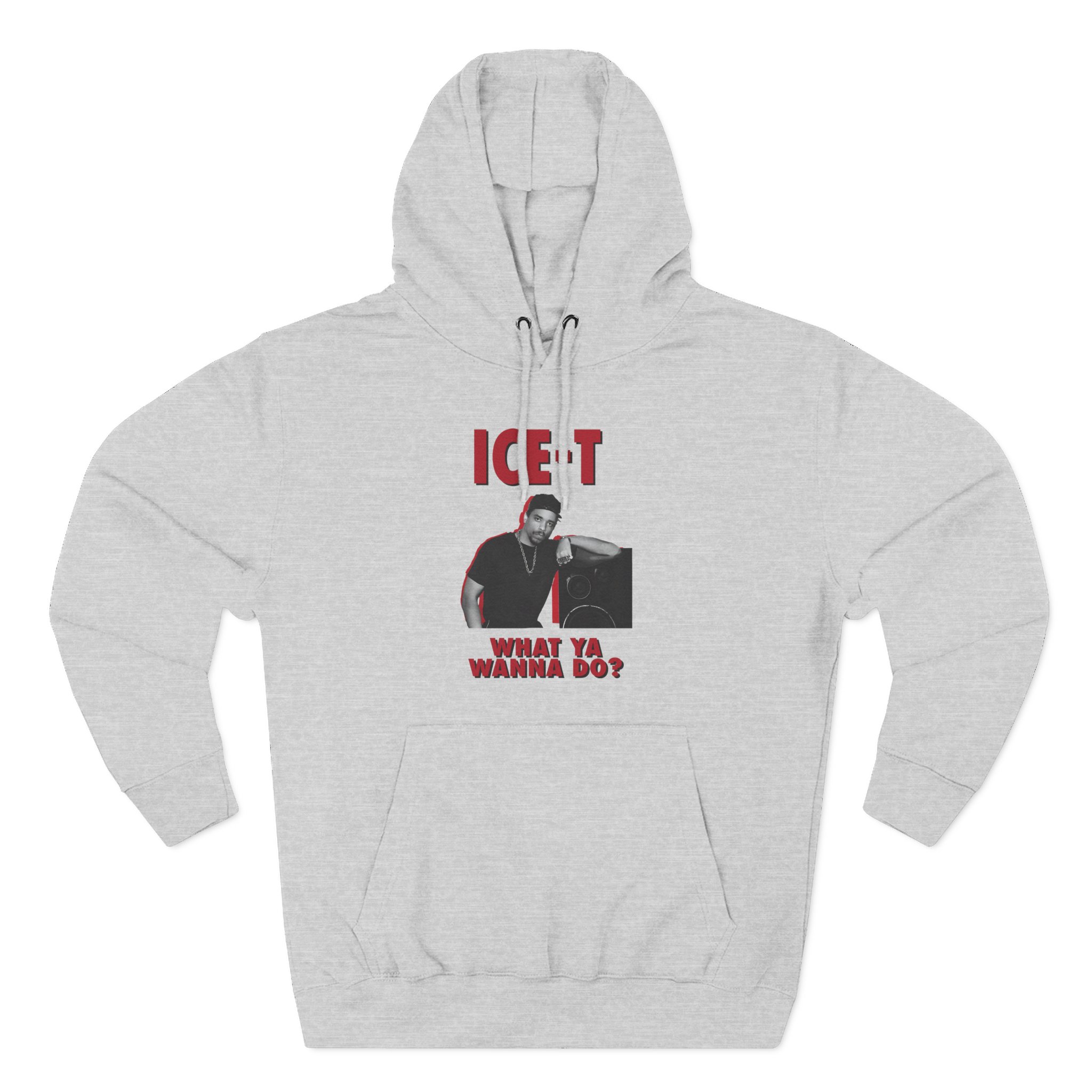 Ice-t What Ya Wanna Do Three-Panel Fleece Hoodie