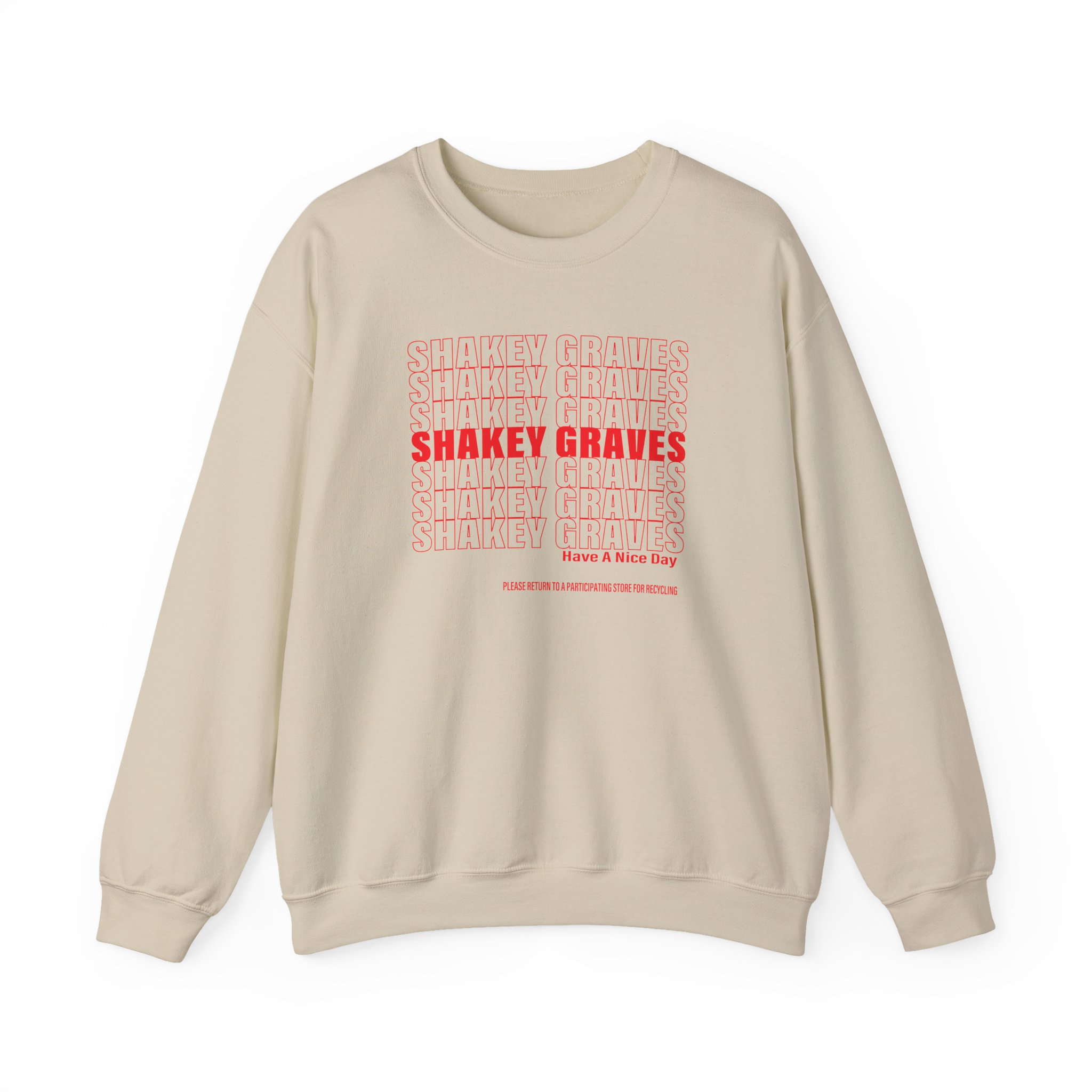 Shakey Graves Thank You Unisex Heavy Blendâ„¢ Crewneck Sweatshirt