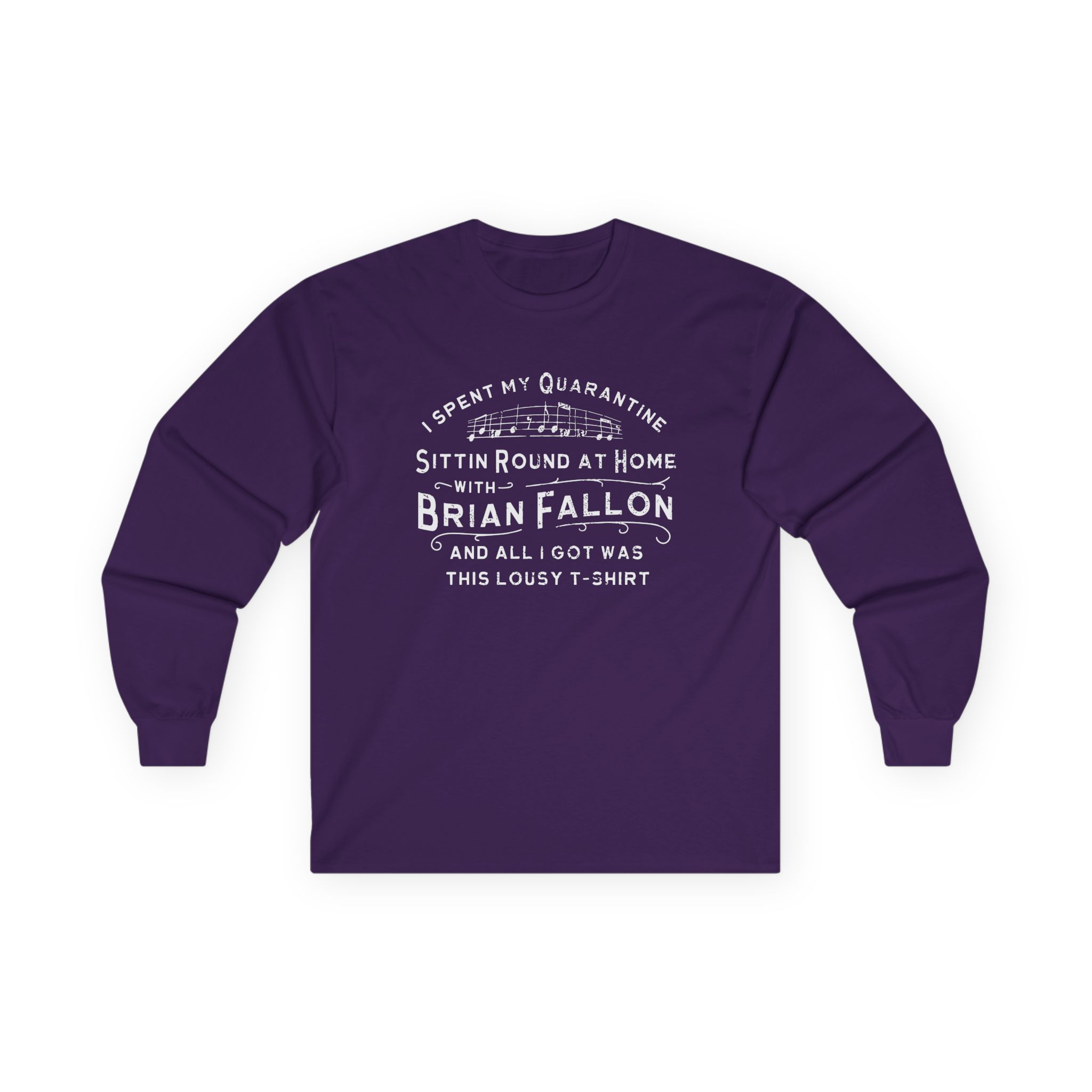 Brian Fallon Sittin Round Unisex Ultra Cotton Long Sleeve Tee