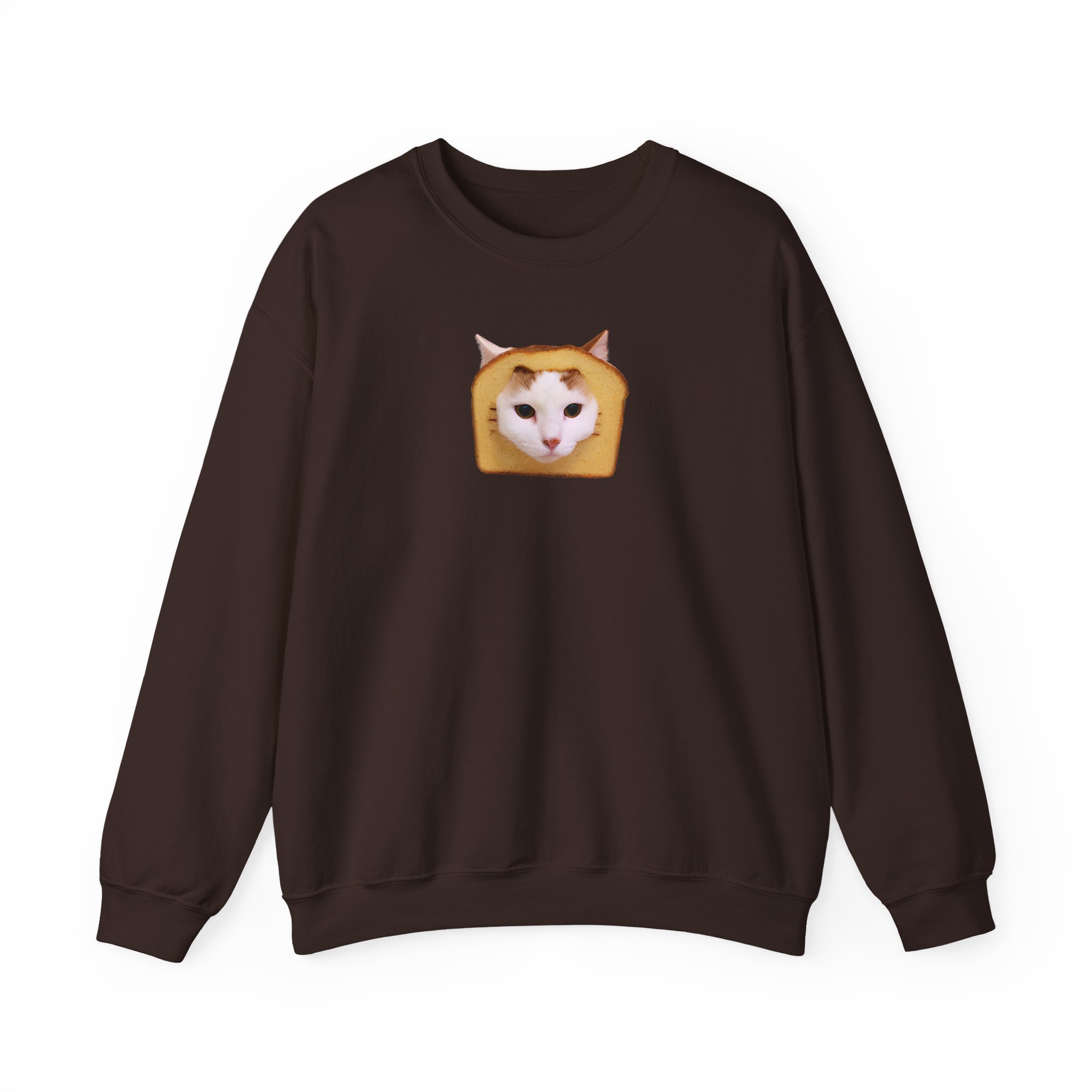 William Osman Bread Cat Unisex Heavy Blendâ„¢ Crewneck Sweatshirt