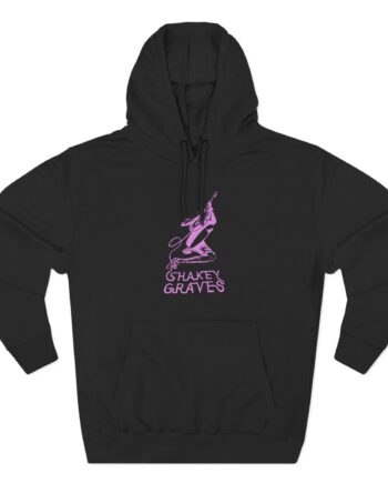 Shakey Graves Triple Skull Three-Panel Fleece Hoodie