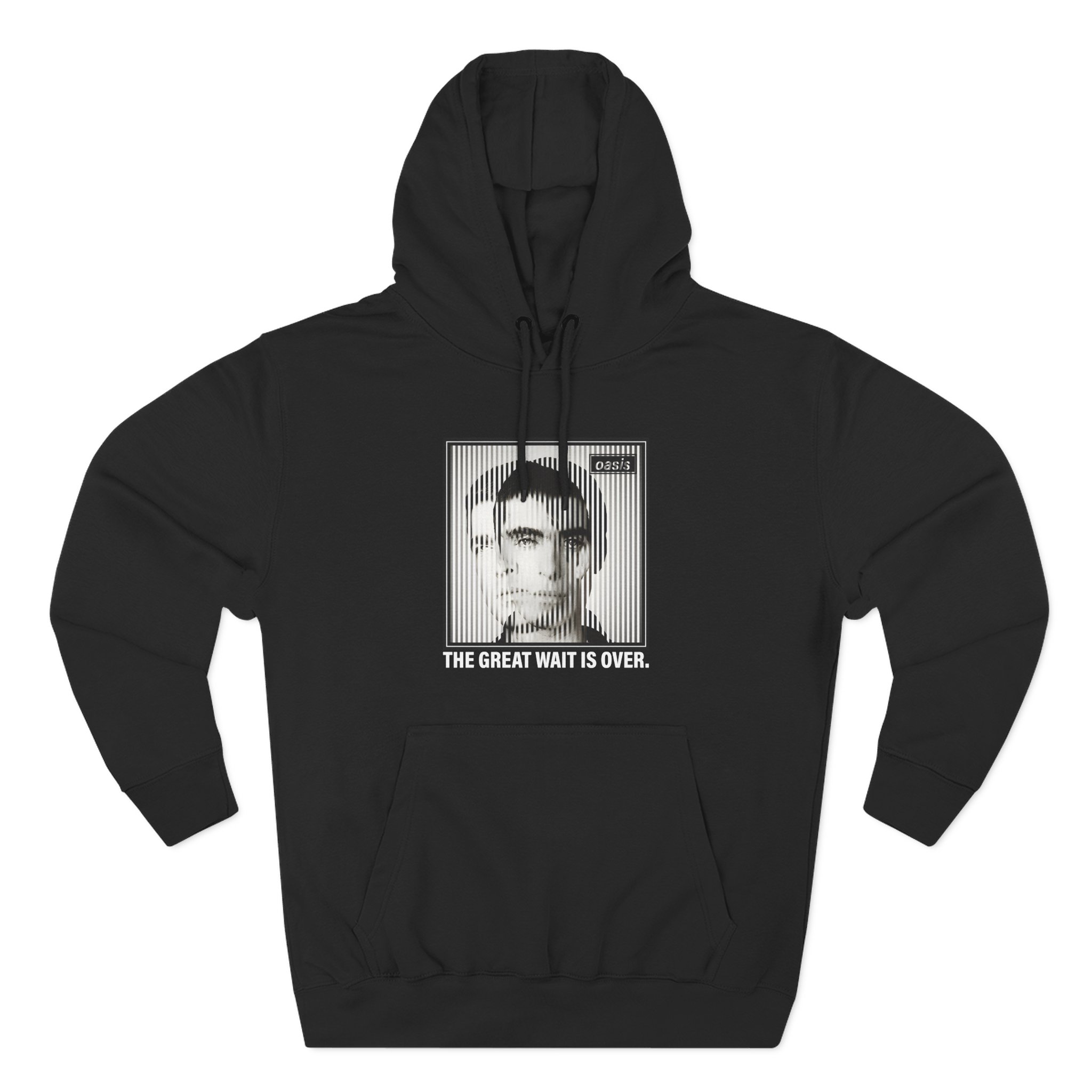Oasis The Great Wait Is Over Three-Panel Fleece Hoodie