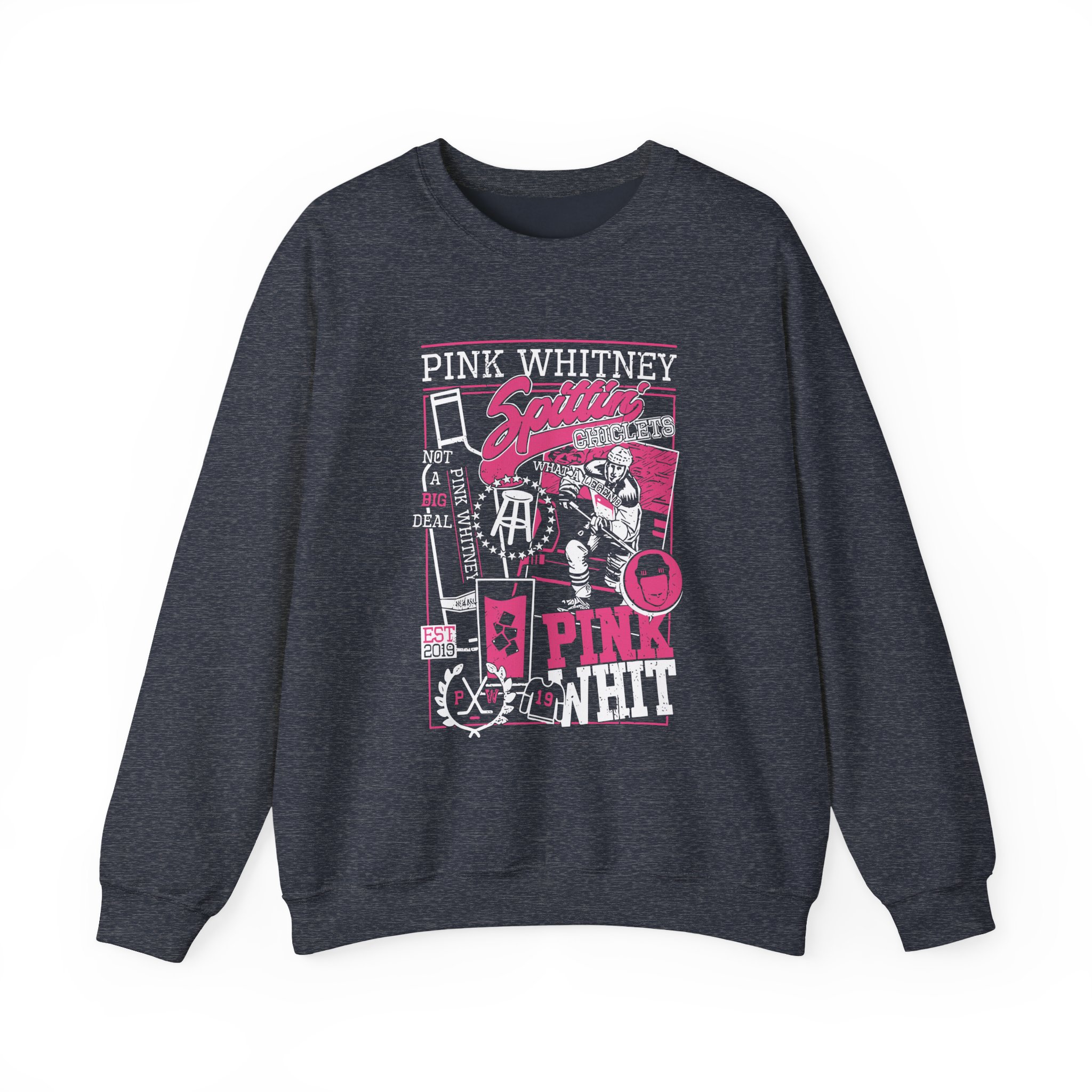 Spittin Chiclets Pink Whitney Unisex Heavy Blendâ„¢ Crewneck Sweatshirt
