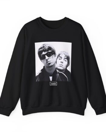 Oasis Liam & Noel Unisex Heavy Blend™ Crewneck Sweatshirt