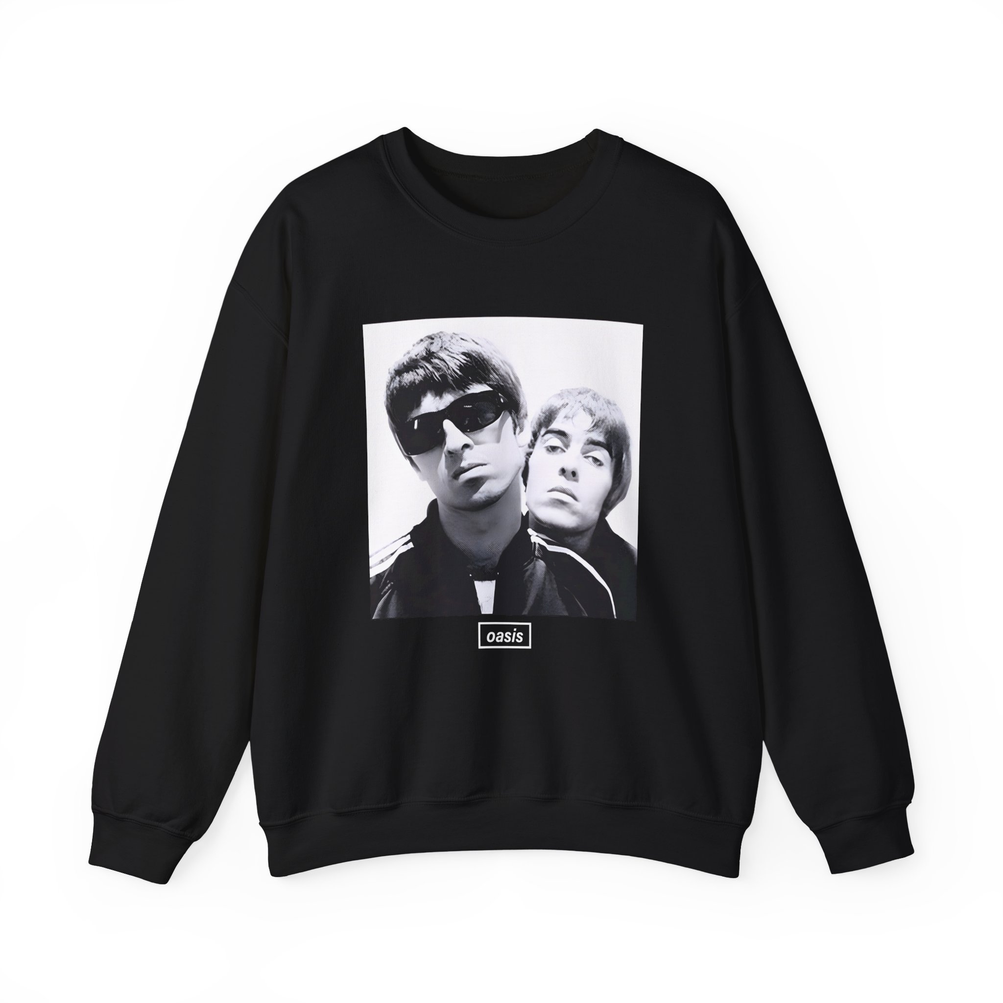 Oasis Liam & Noel Unisex Heavy Blendâ„¢ Crewneck Sweatshirt