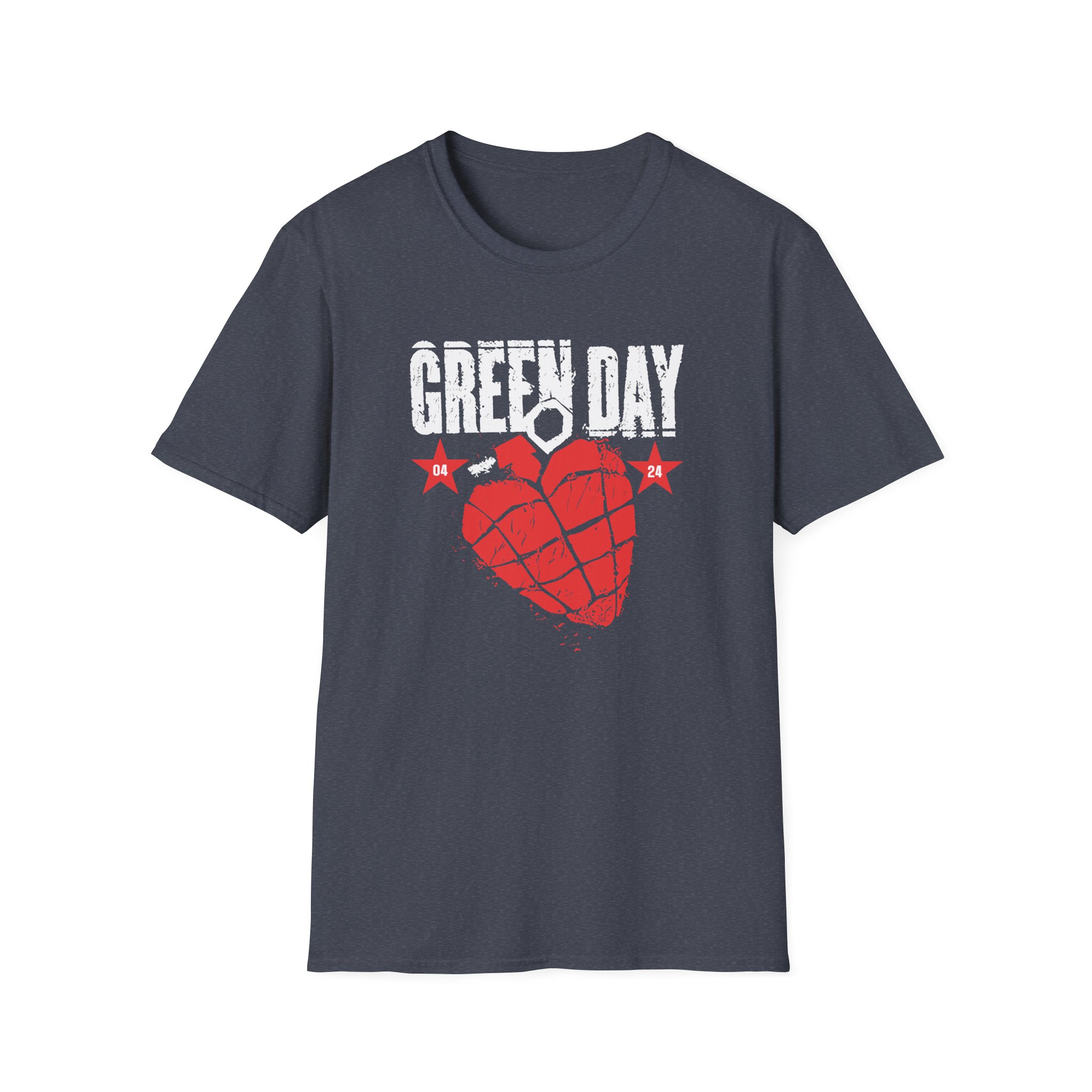 Green Day 20 Years of Idiot Unisex Softstyle T-Shirt