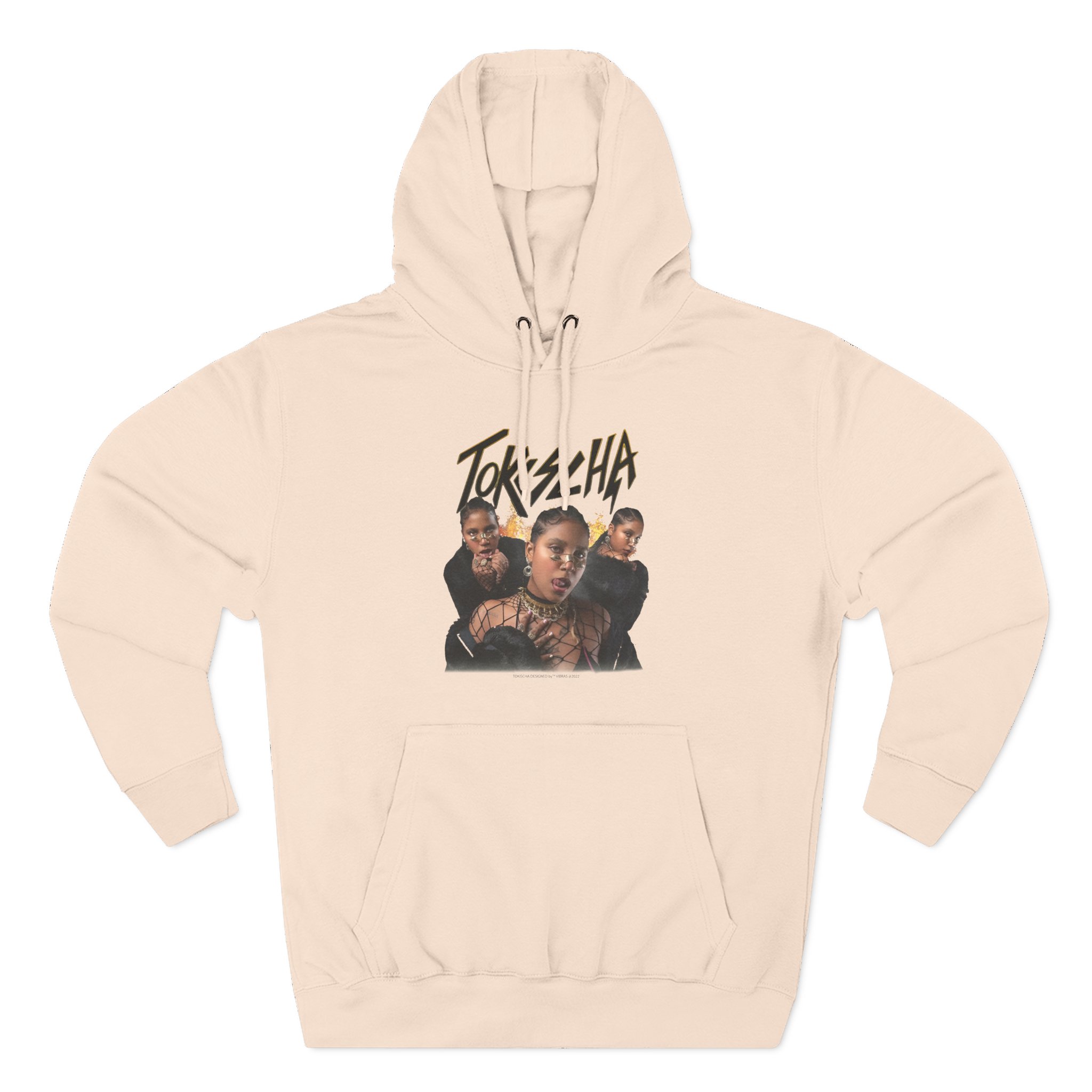 Tokischa Three-Panel Fleece Hoodie