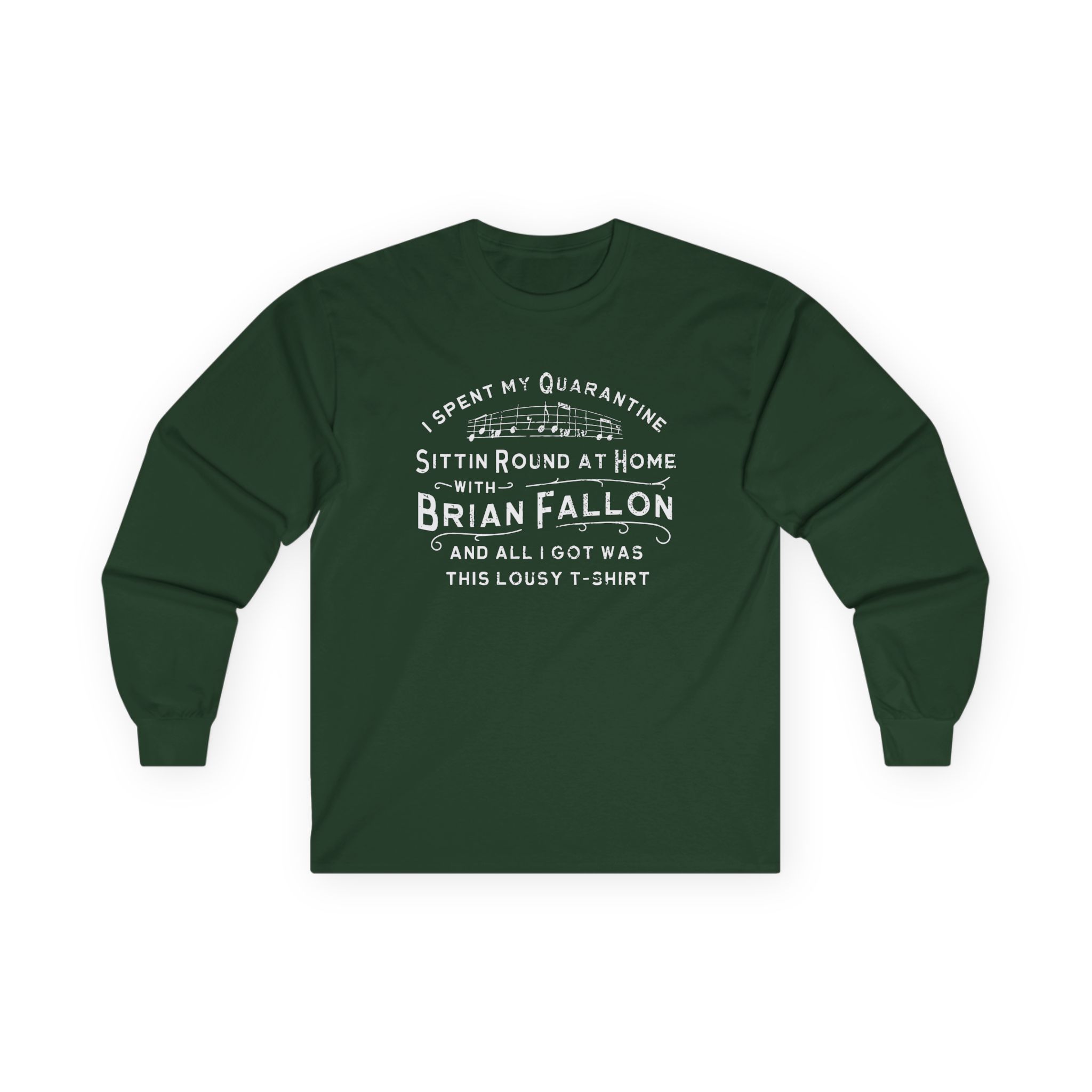 Brian Fallon Sittin Round Unisex Ultra Cotton Long Sleeve Tee