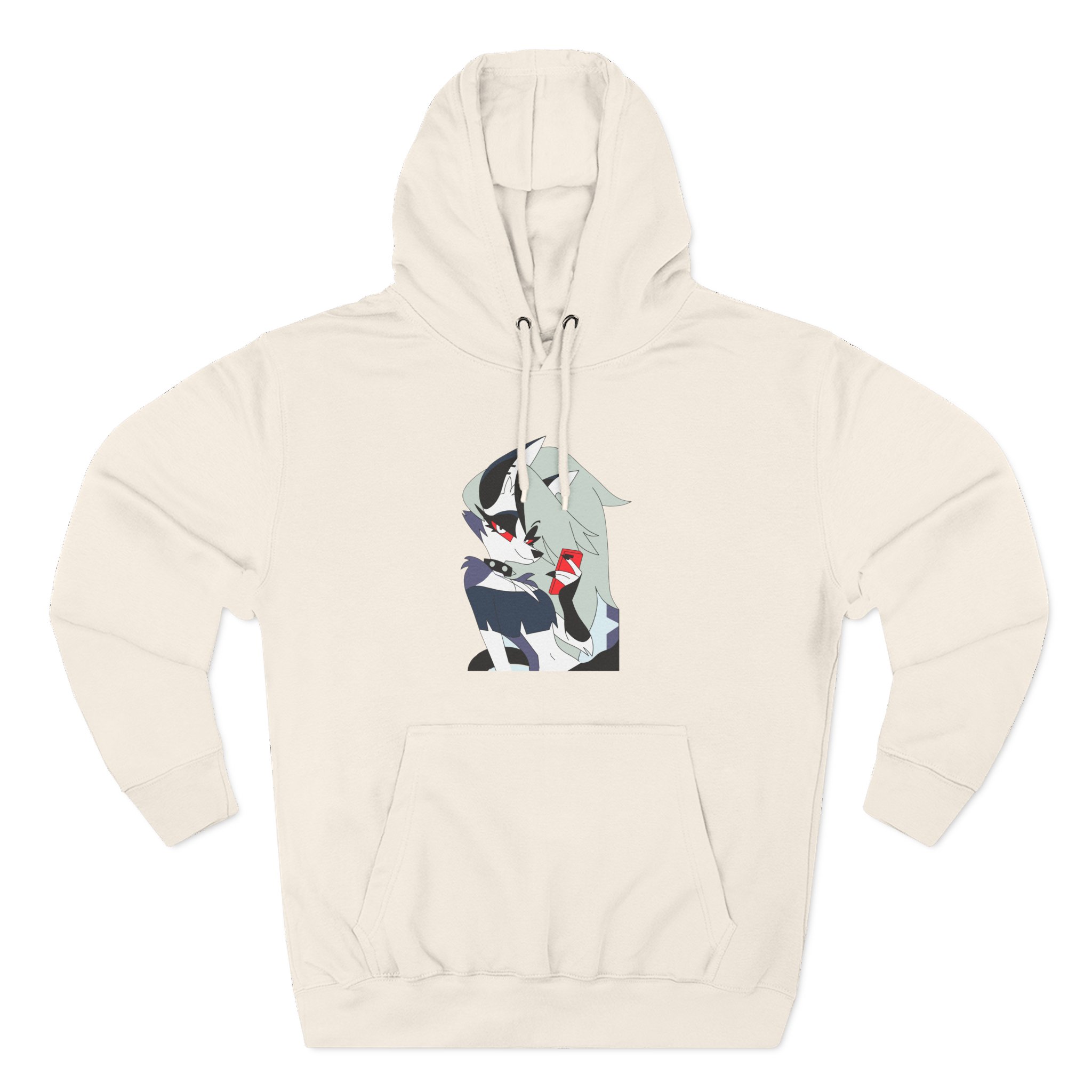Helluva Boss Loona Three-Panel Fleece Hoodie