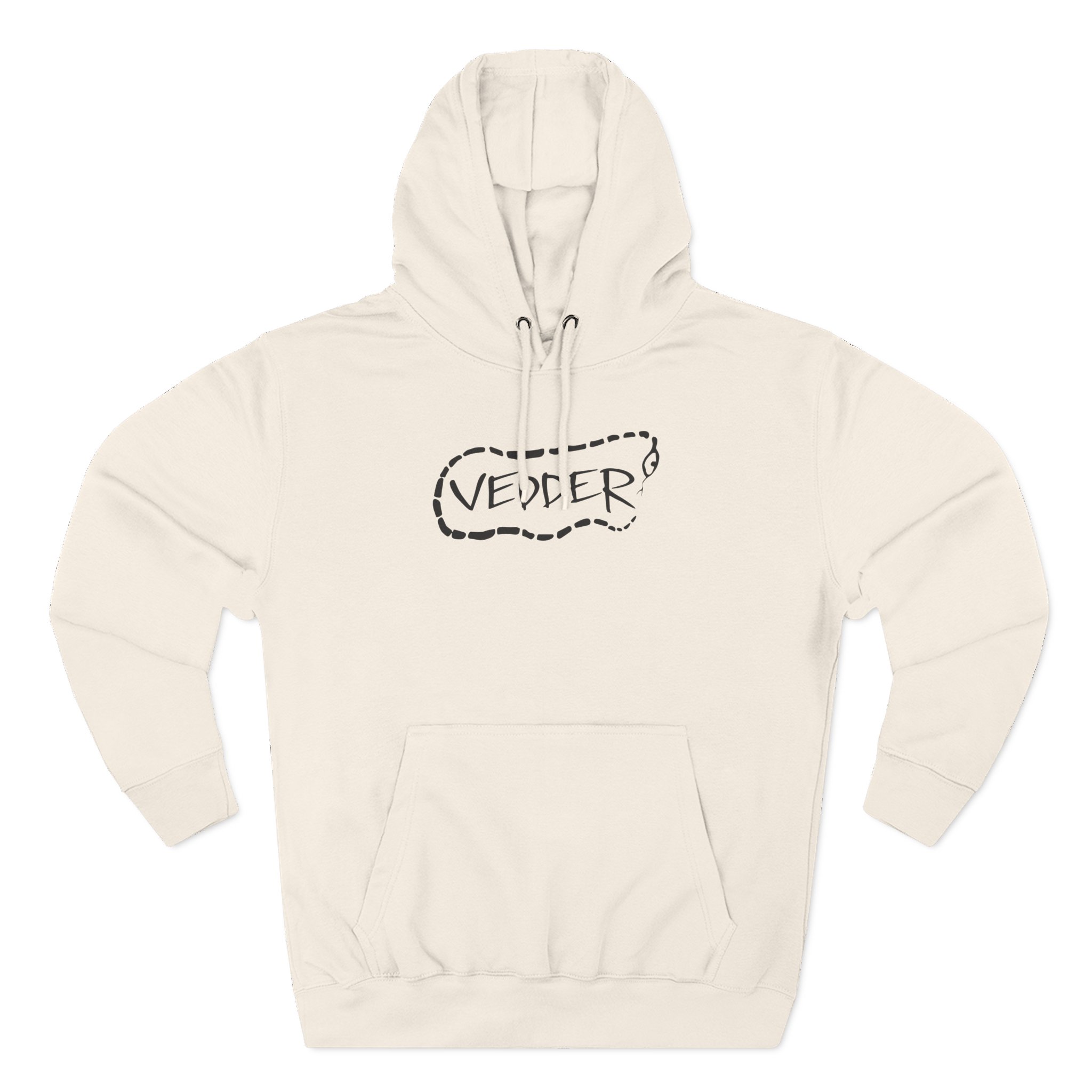 Pearl Jam Ev Stencil Snake Three-Panel Fleece Hoodie