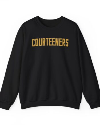 Courteeners Metallic Gold Logo Unisex Heavy Blend Crewneck Sweatshirt