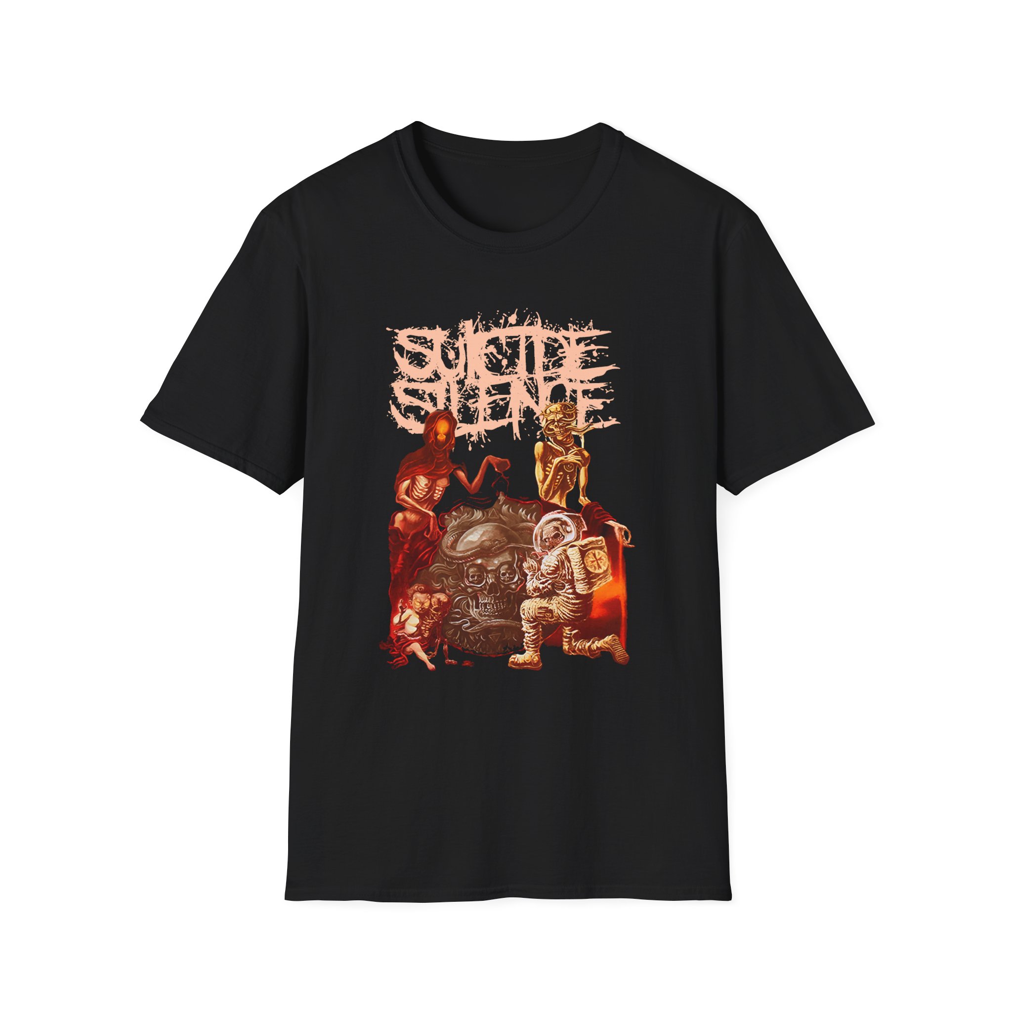 Suicide Silence You Will Die Alone Unisex Softstyle T-Shirt