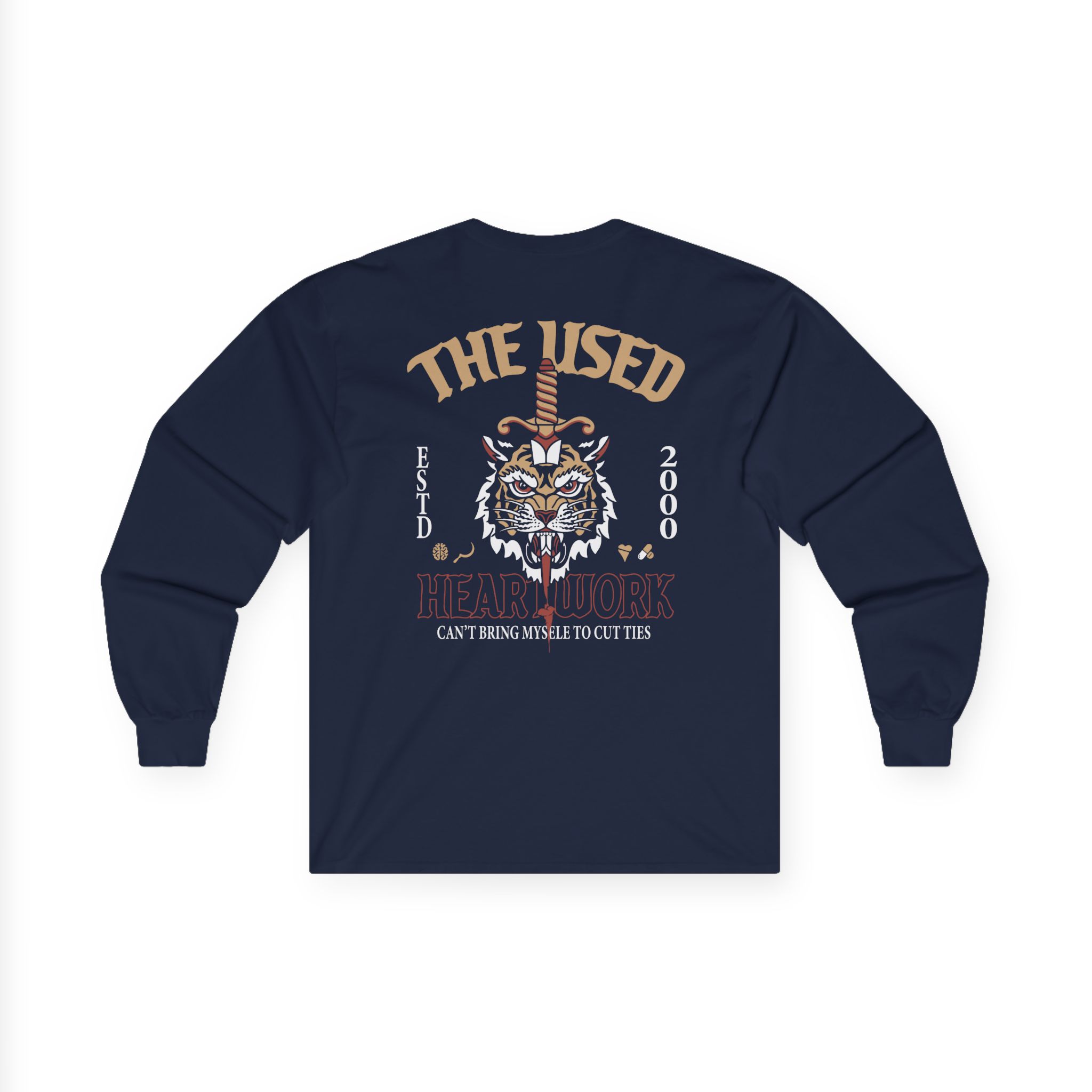The Used Self Titled 25 Year Unisex Ultra Cotton Long Sleeve Tee