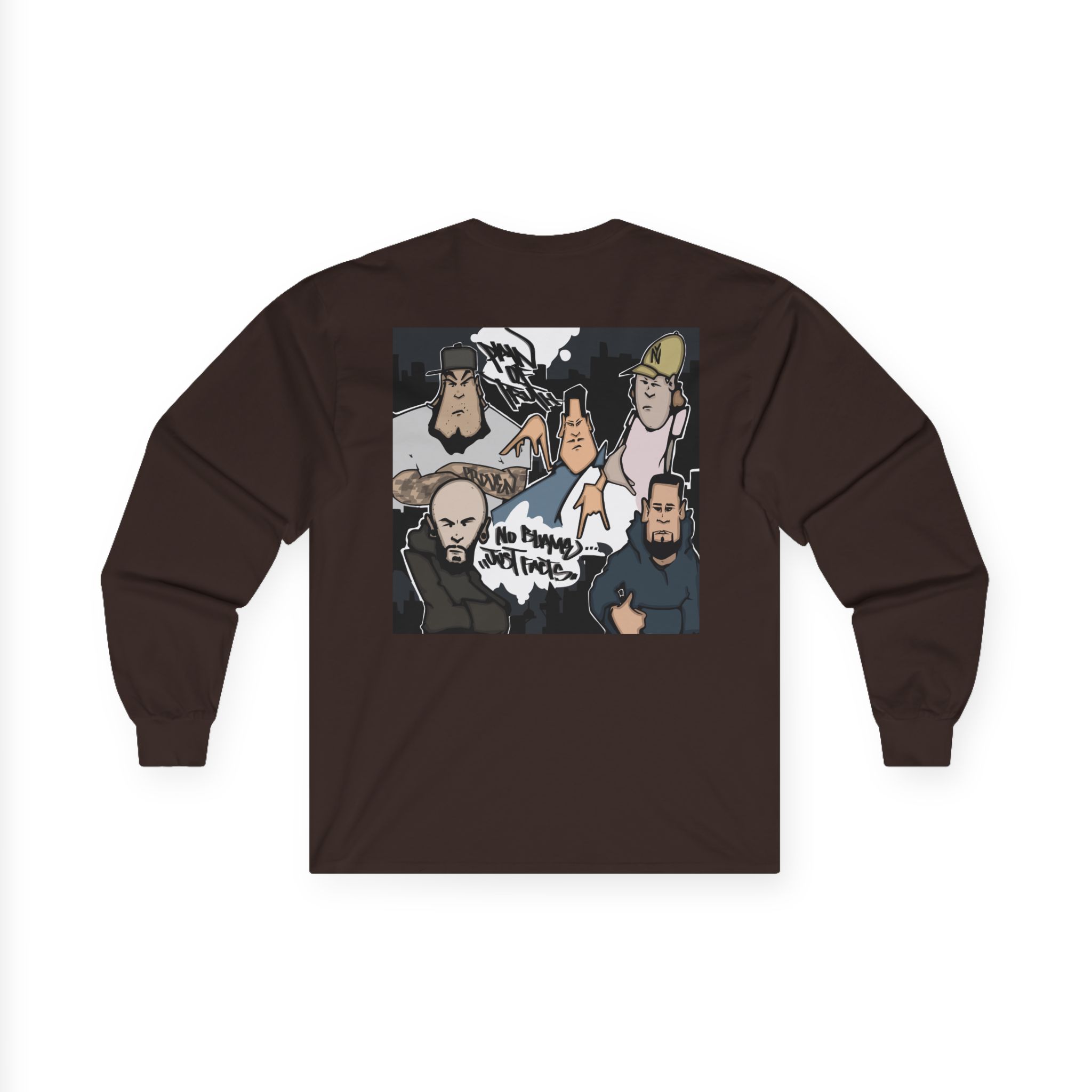 Pain of Truth No Blame...just Facts Unisex Ultra Cotton Long Sleeve Tee