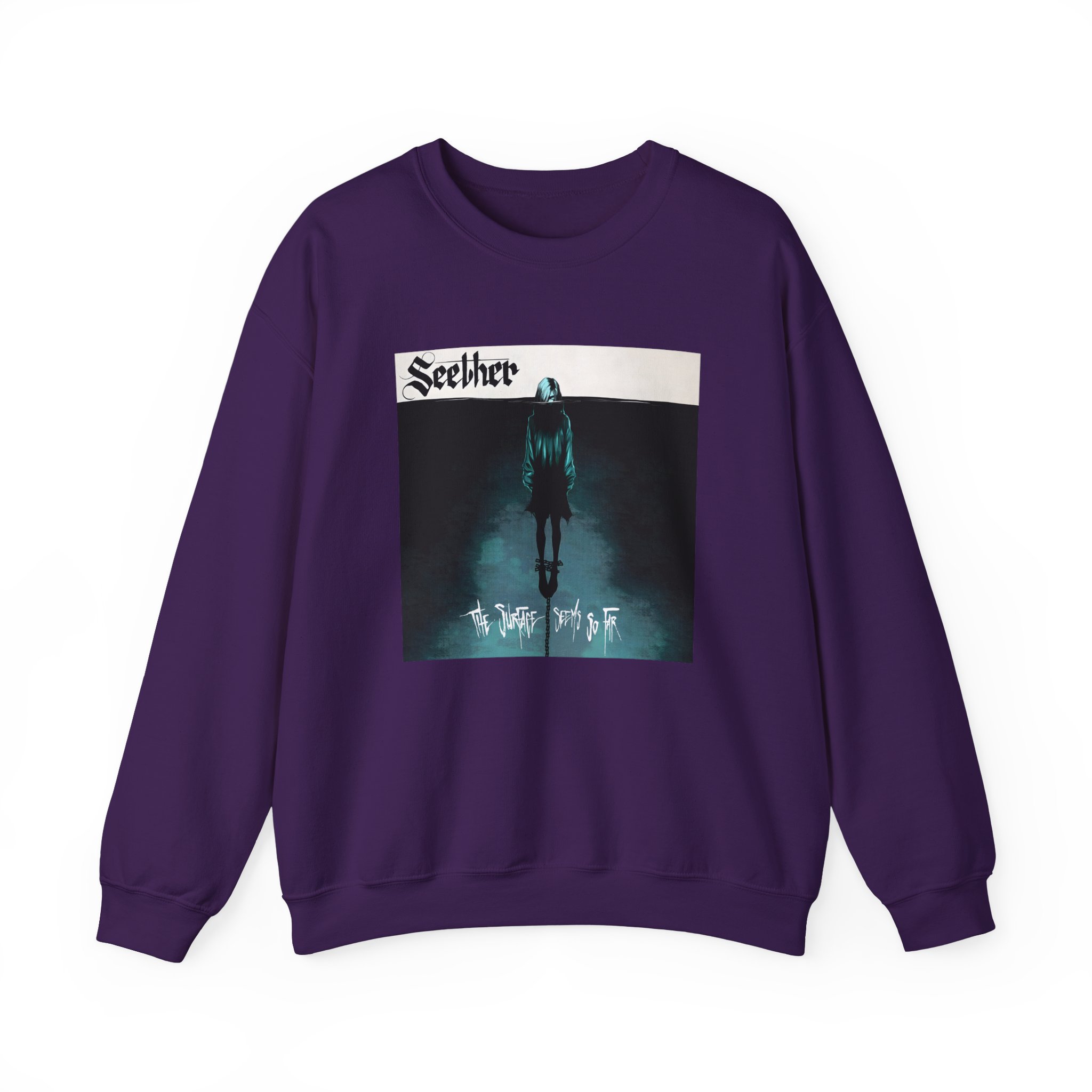 Seether the Surface Seems So Far Unisex Heavy Blendâ„¢ Crewneck Sweatshirt