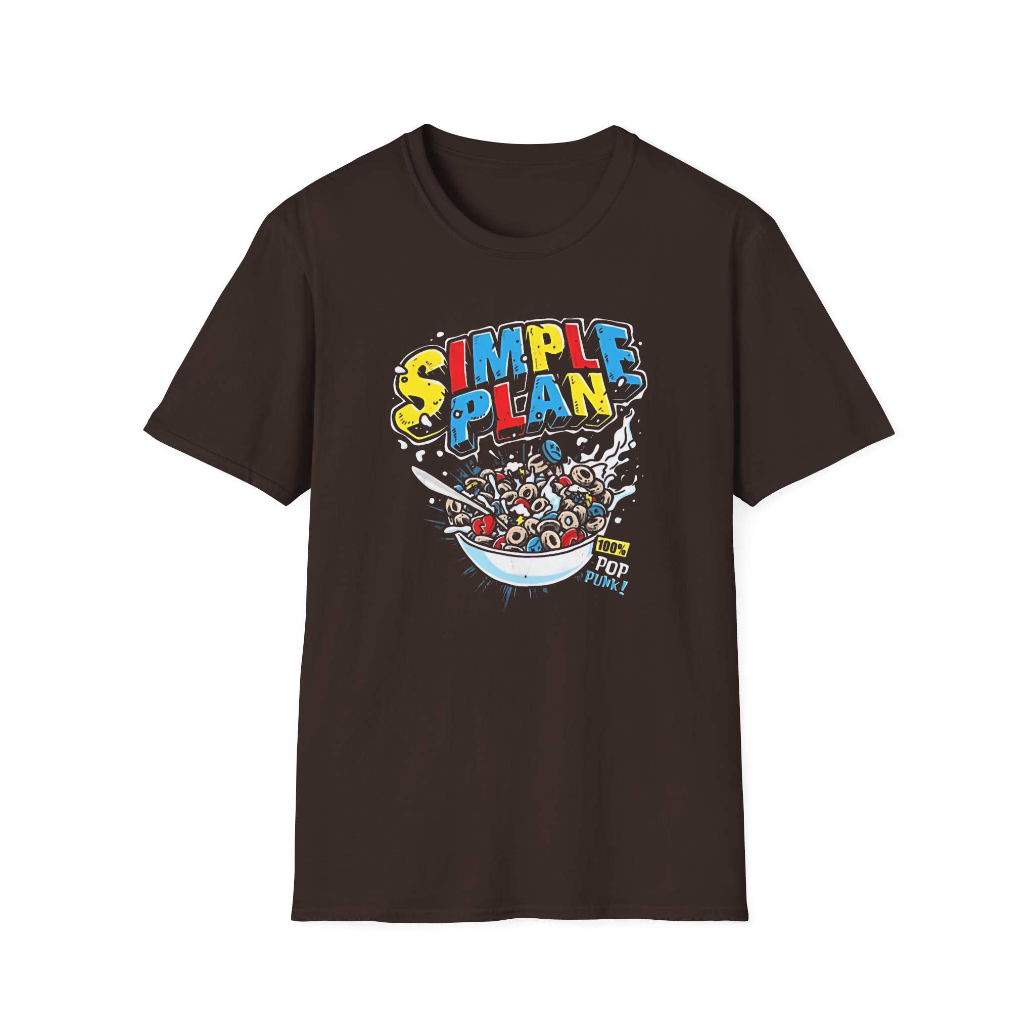 Simple Plan Cereal Unisex Softstyle T-Shirt