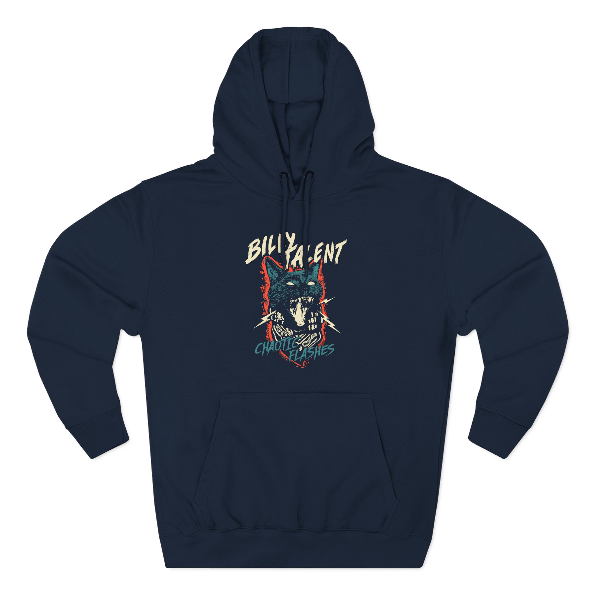 Billy Talent Chaotic Flashes Three-Panel Fleece Hoodie