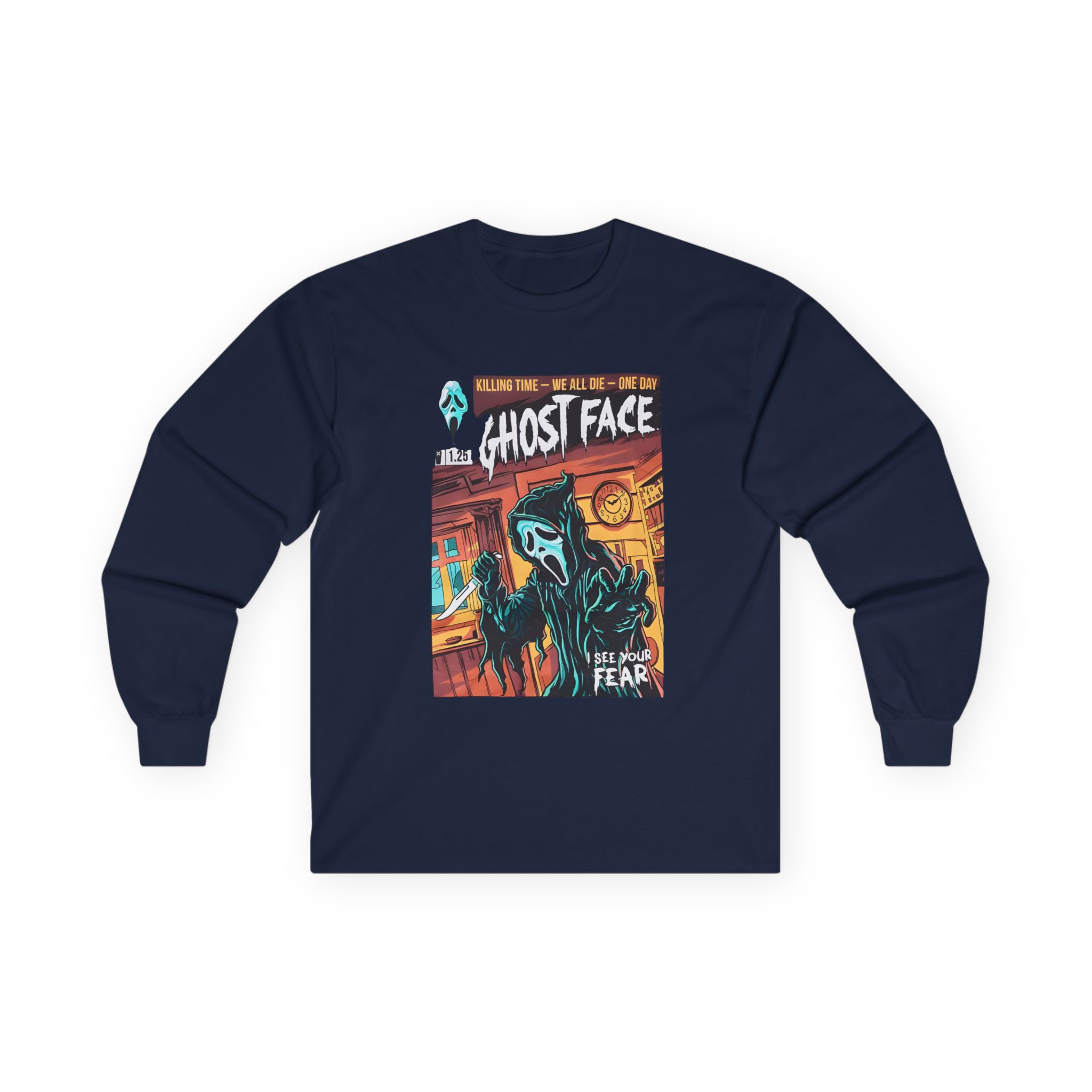 Ghostface Comic Cover Unisex Ultra Cotton Long Sleeve Tee