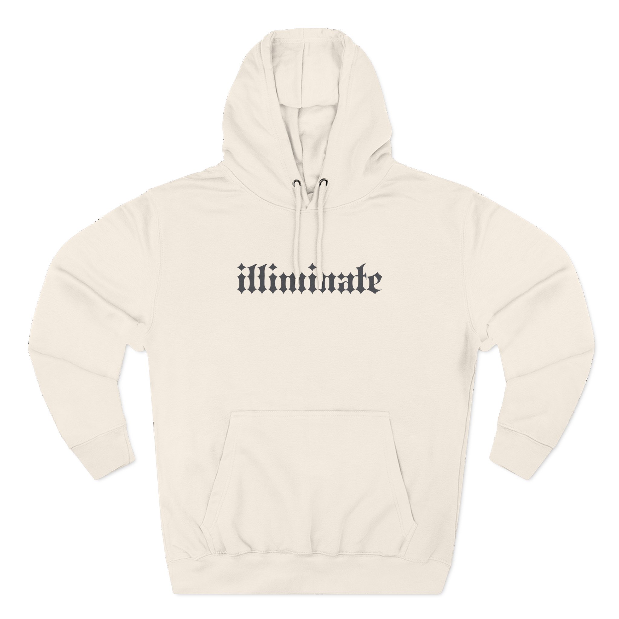 Illiminate Three-Panel Fleece Hoodie