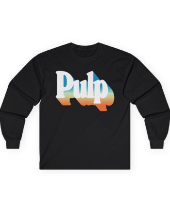 Pulp Gradient Logo Unisex Ultra Cotton Long Sleeve Tee