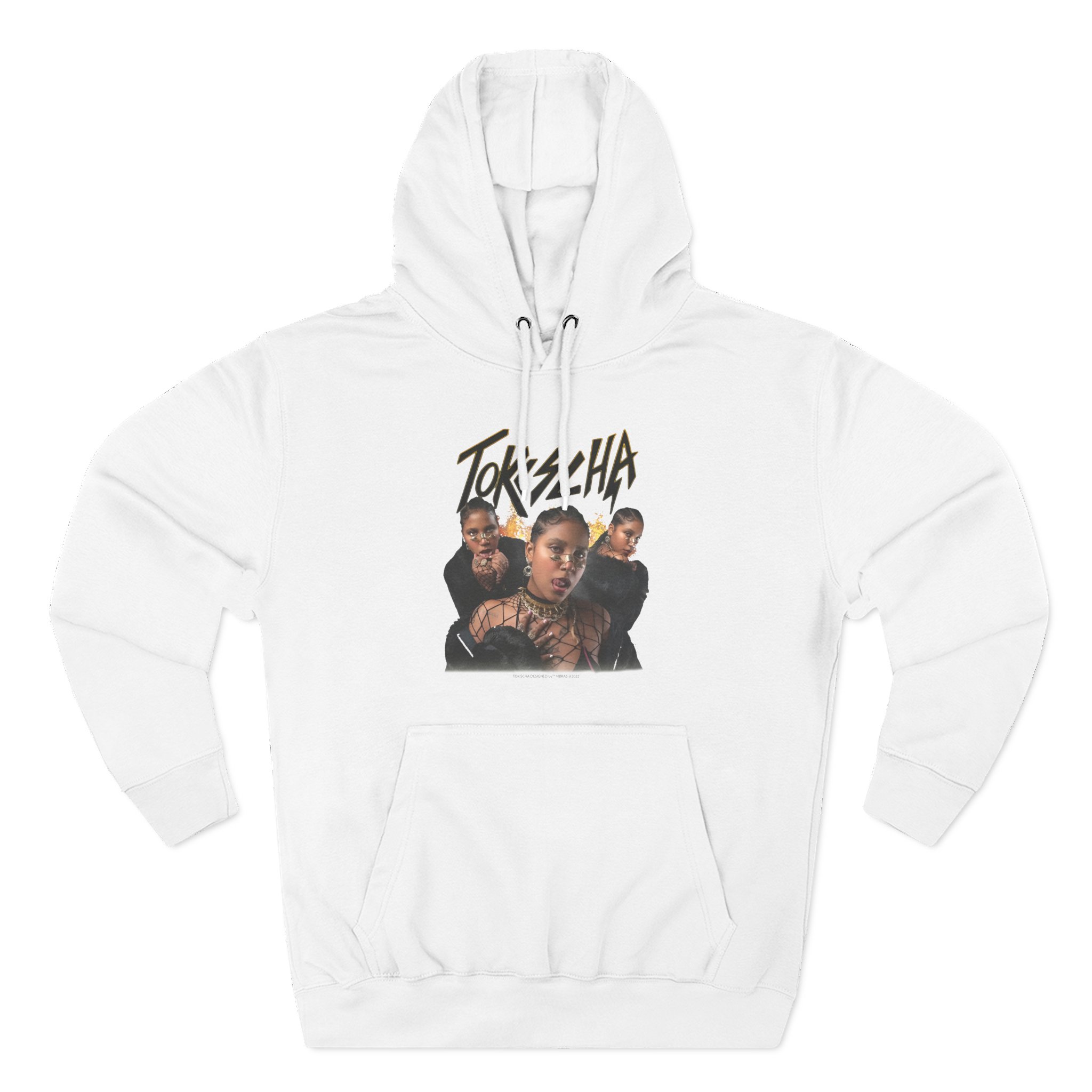 Tokischa Three-Panel Fleece Hoodie