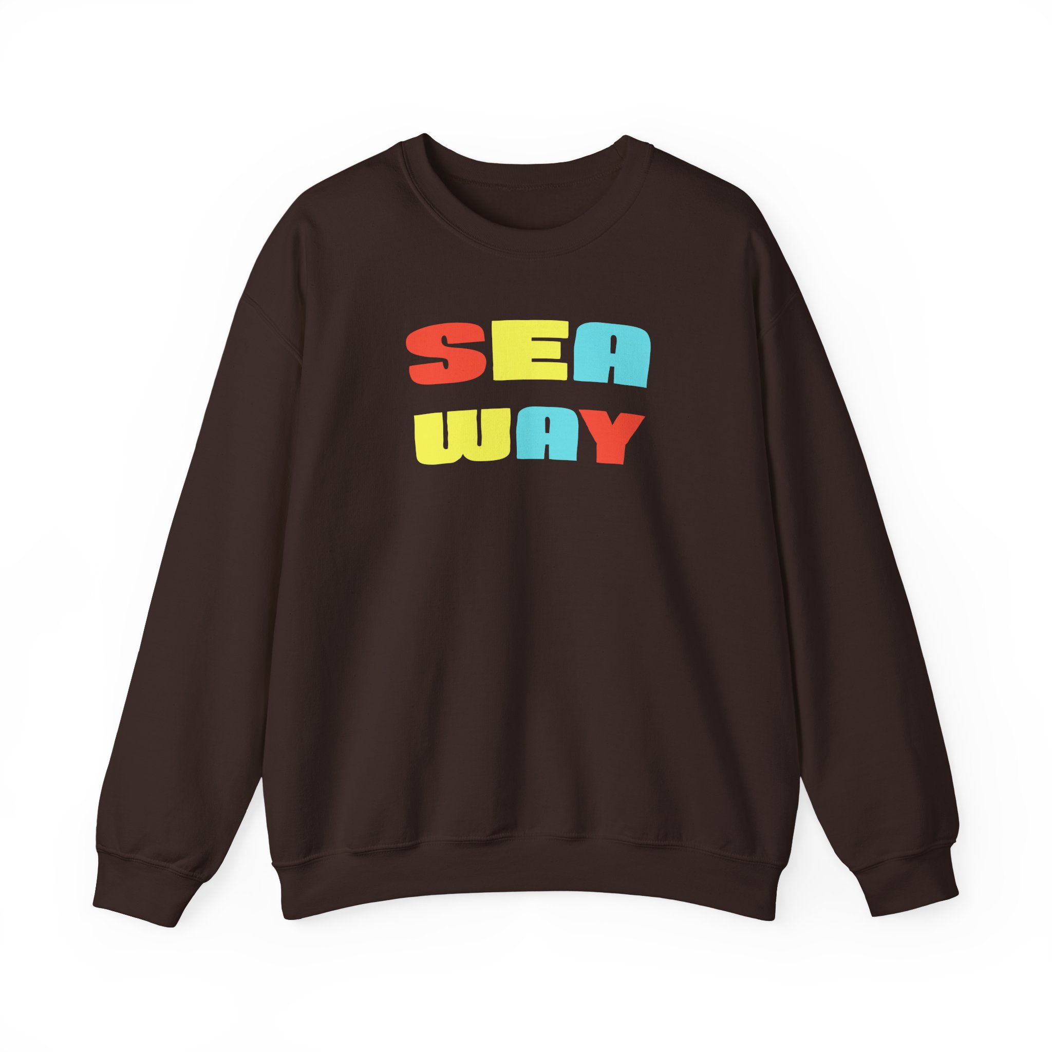 Seaway Big Vibe Stacked Unisex Heavy Blendâ„¢ Crewneck Sweatshirt