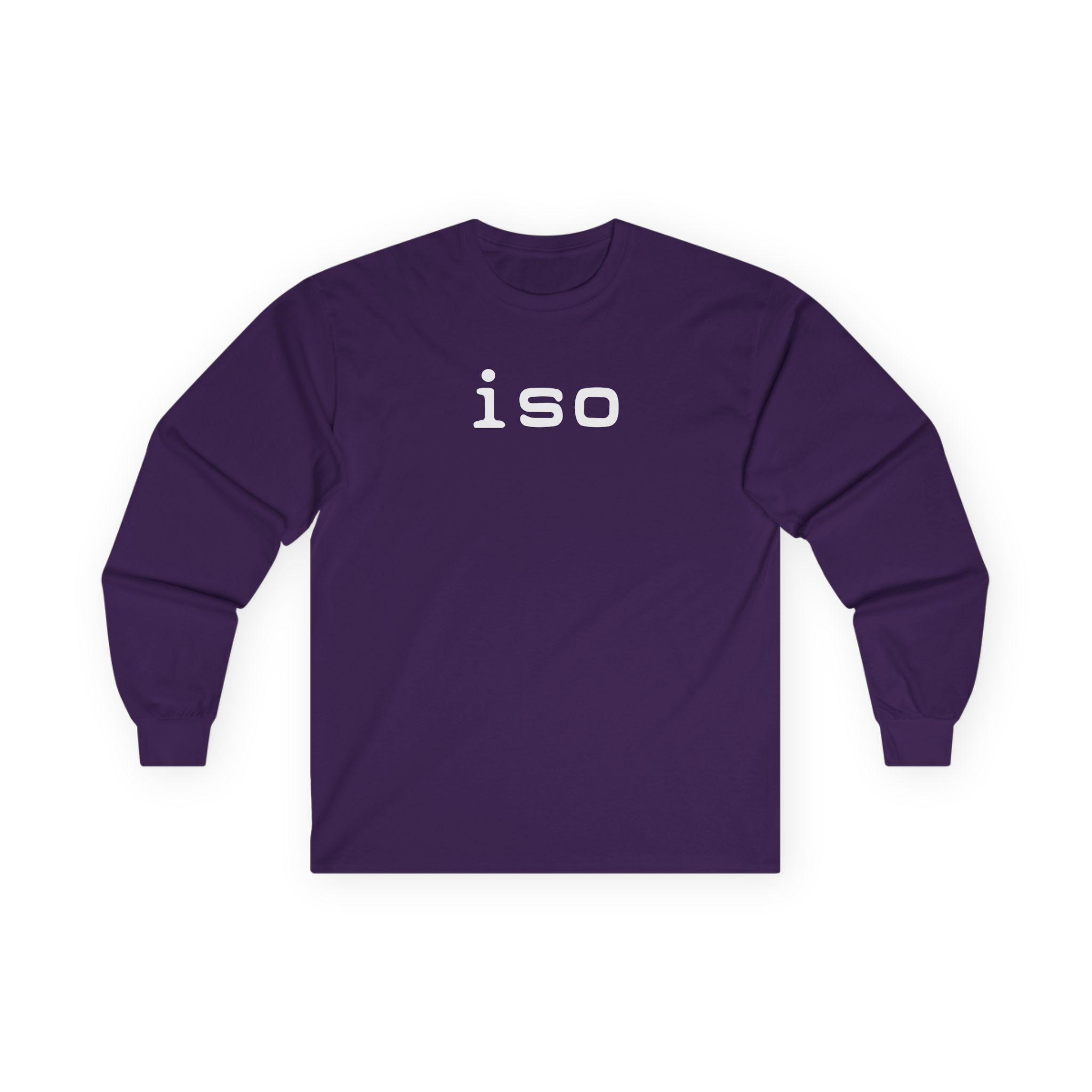 Faiyaz Iso Spellout Unisex Ultra Cotton Long Sleeve Tee