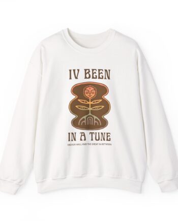 Trevor Hall in a Tune Unisex Heavy Blend™ Crewneck Sweatshirt