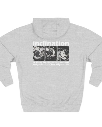 Inclination Fire Three-Panel Fleece Hoodie