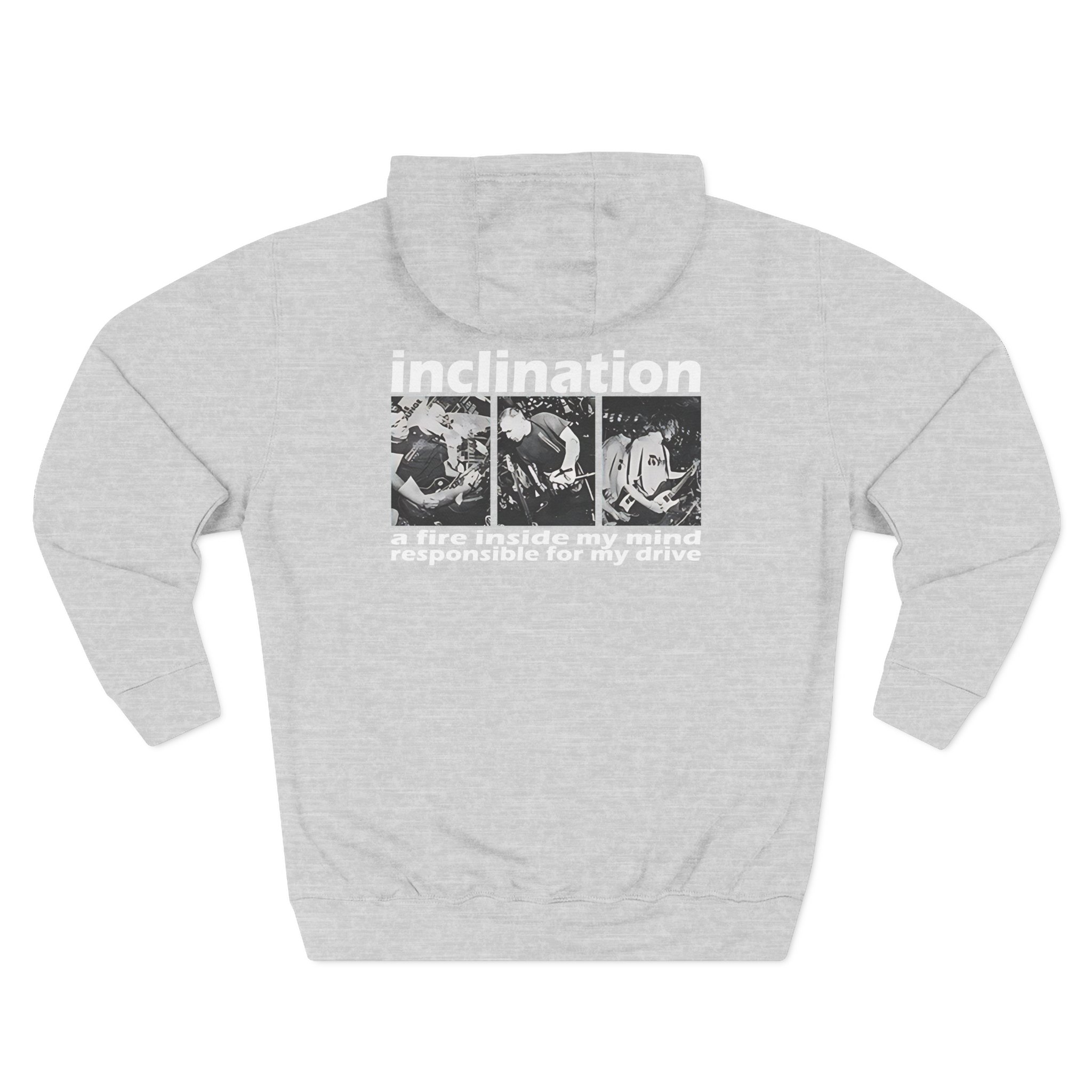 Inclination Fire Three-Panel Fleece Hoodie