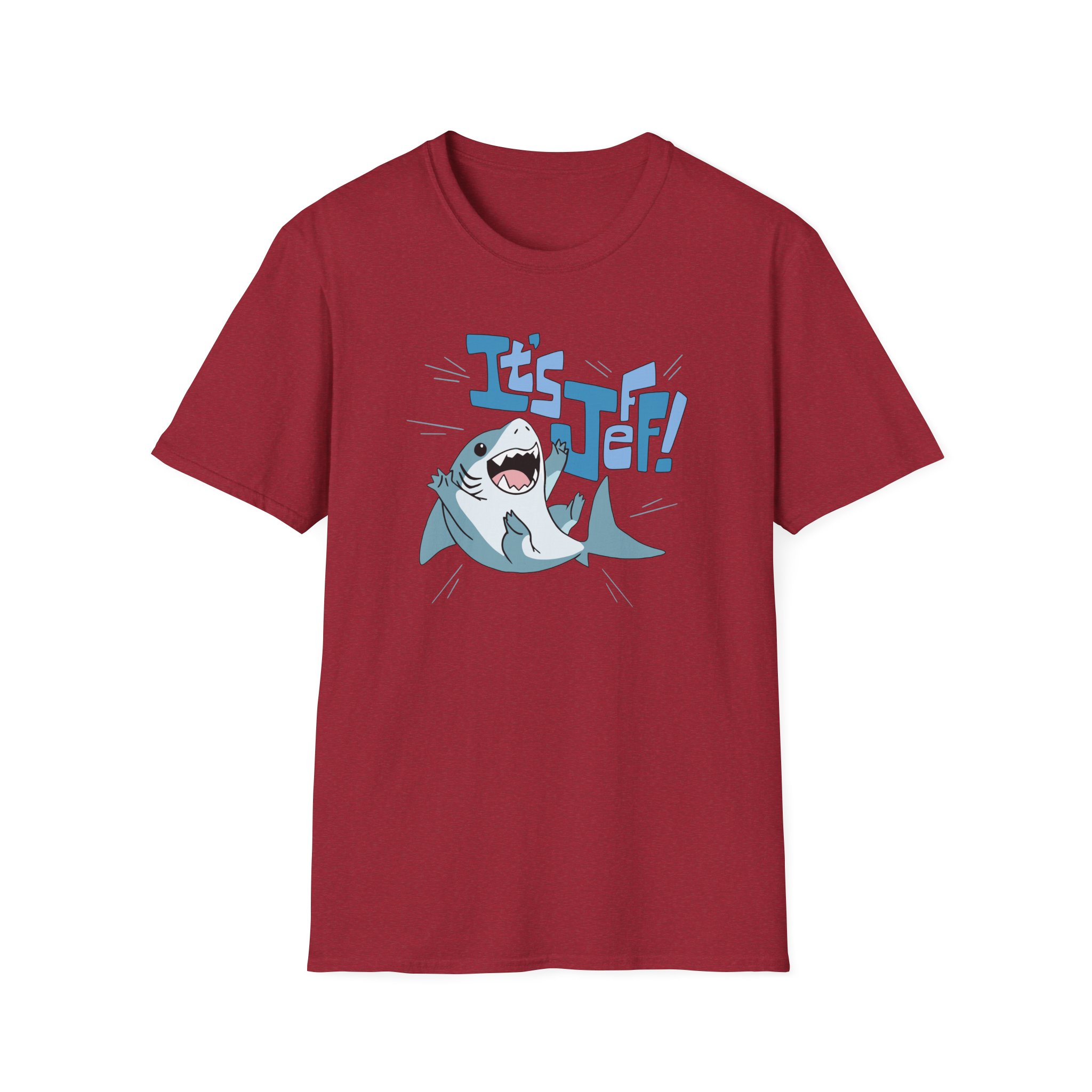 Jeff the Land Shark Unisex Softstyle T-Shirt