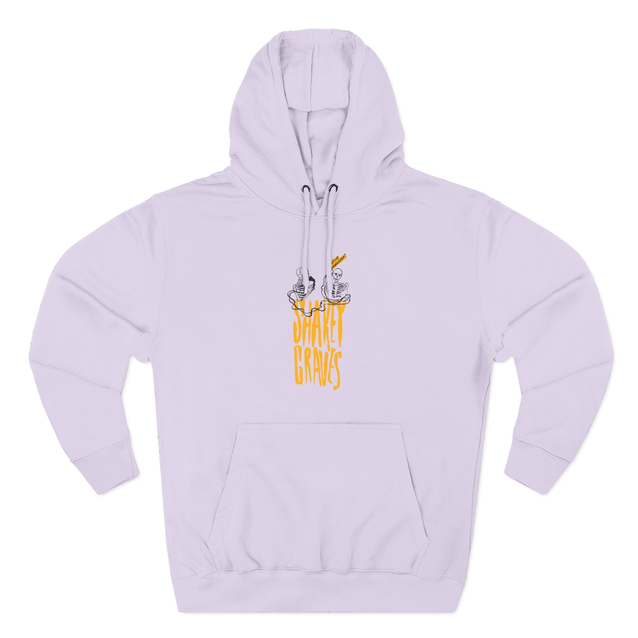 Shakey Graves Hello Gorgeous? Three-Panel Fleece Hoodie